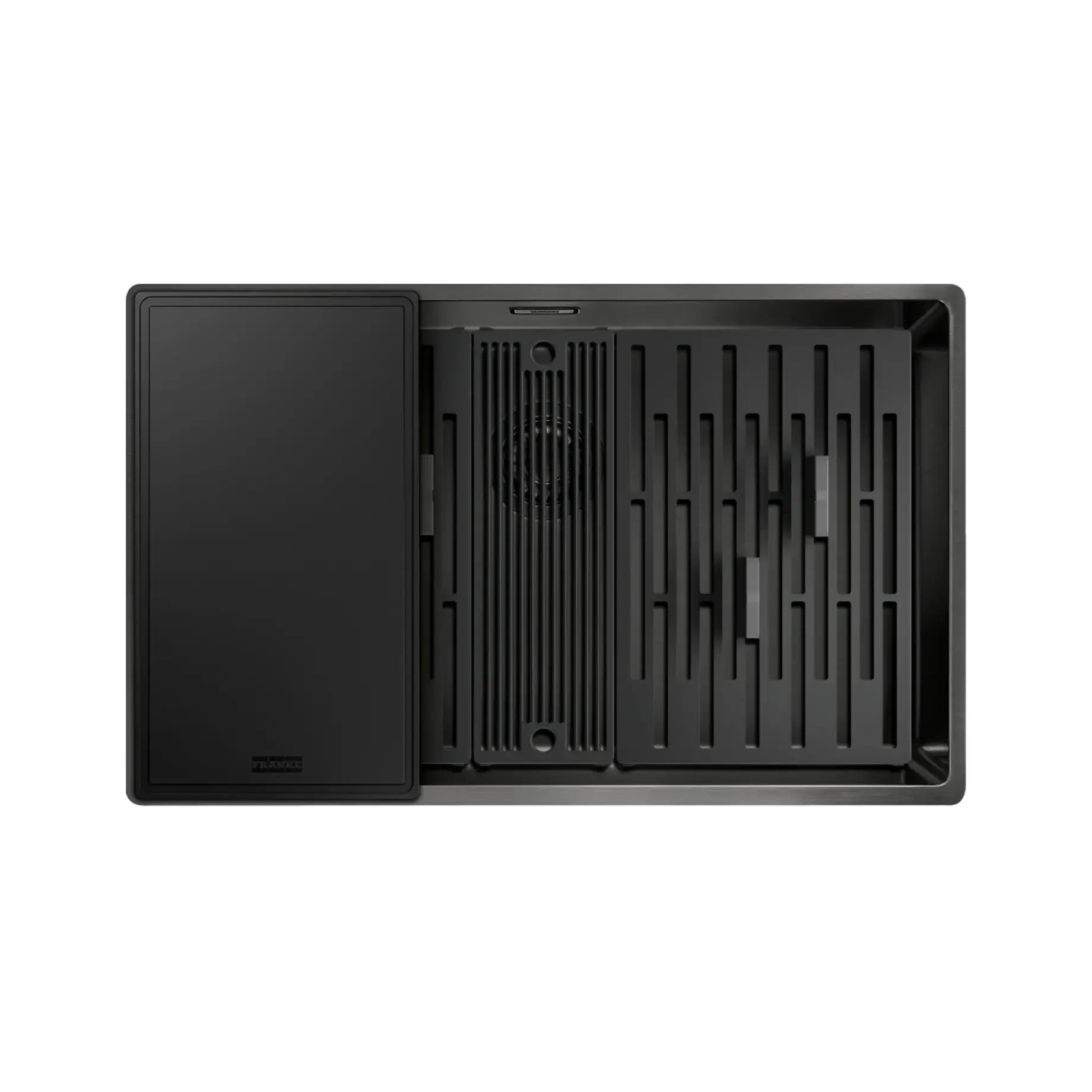 Кухонна мийка Mythos BXM 210/110-68 Franke 127.0676.885 — бічний ракурс
