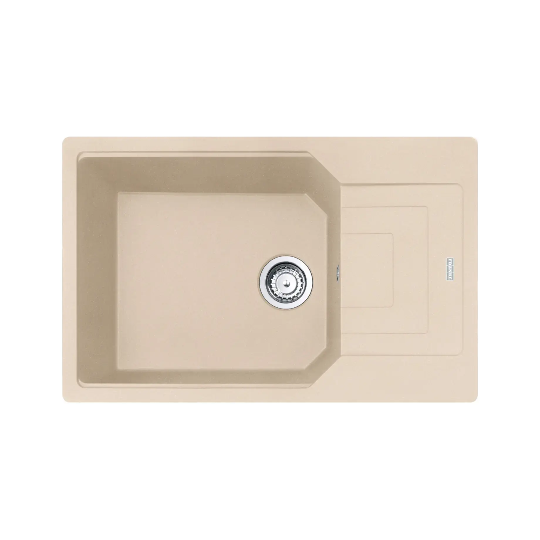 Кухонна мийка Urban UBG 611-78 XL Franke 114.0701.798 Beige — вид на білому тлі