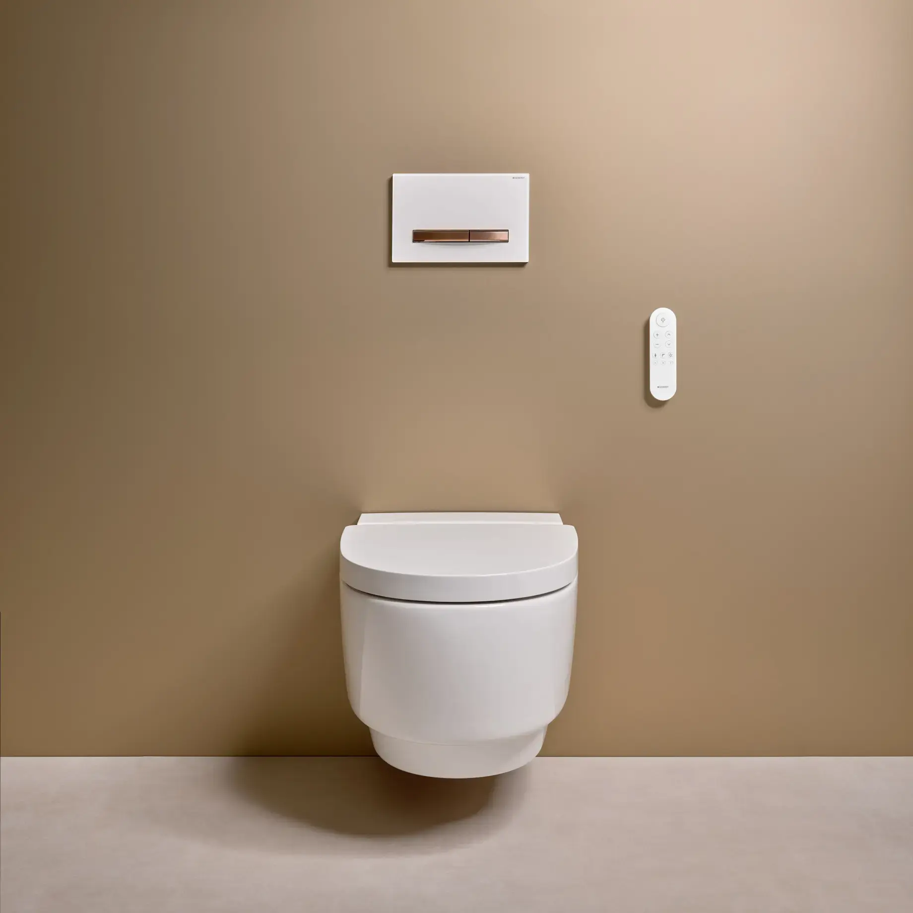 Унітаз-біде підвісний AquaClean Mera Comfort Виробник 146.210.11.1 Білий 59 х 39.5 см — бічний ракурс