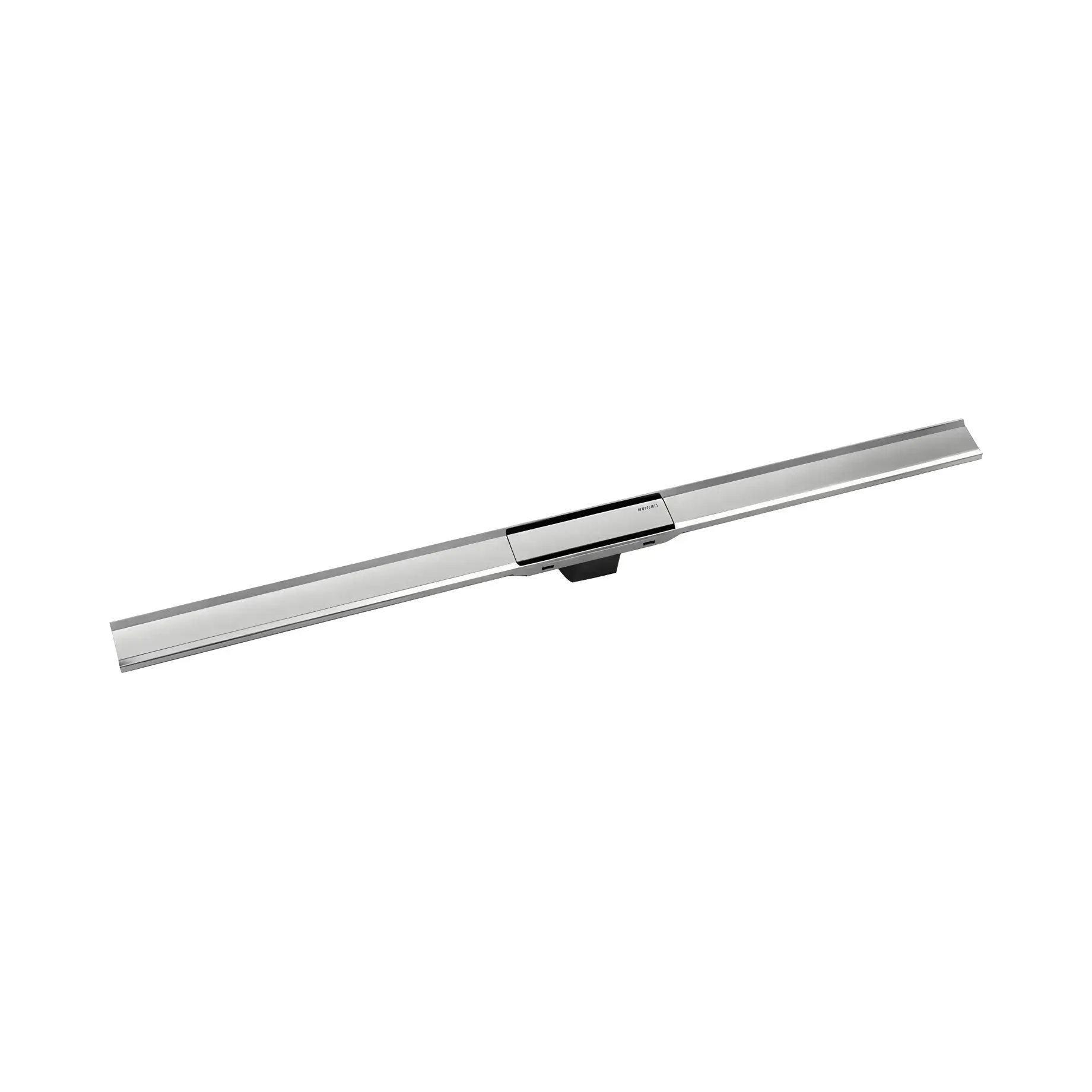 Решітка для душового каналу  CleanLine80 L30-130 см Geberit 154.441.KS.1 Matt Stainless Steel 30-130 x 4,4 см — вид спереду