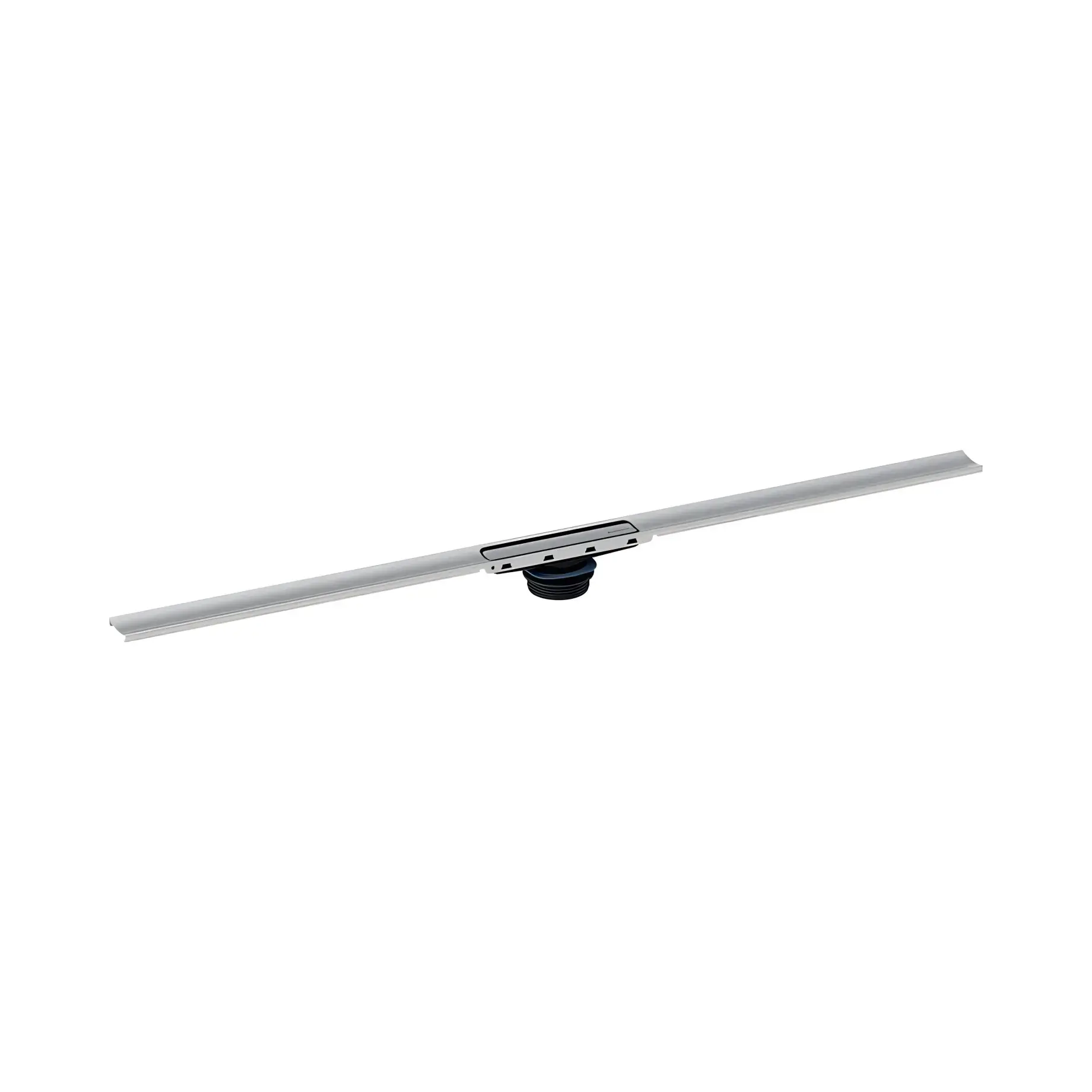 Решітка для душового каналу  CleanLine30 L30-90 см Geberit 154.501.KS.1 Stainless Steel 30-90 x 4,3 см — вид на білому тлі