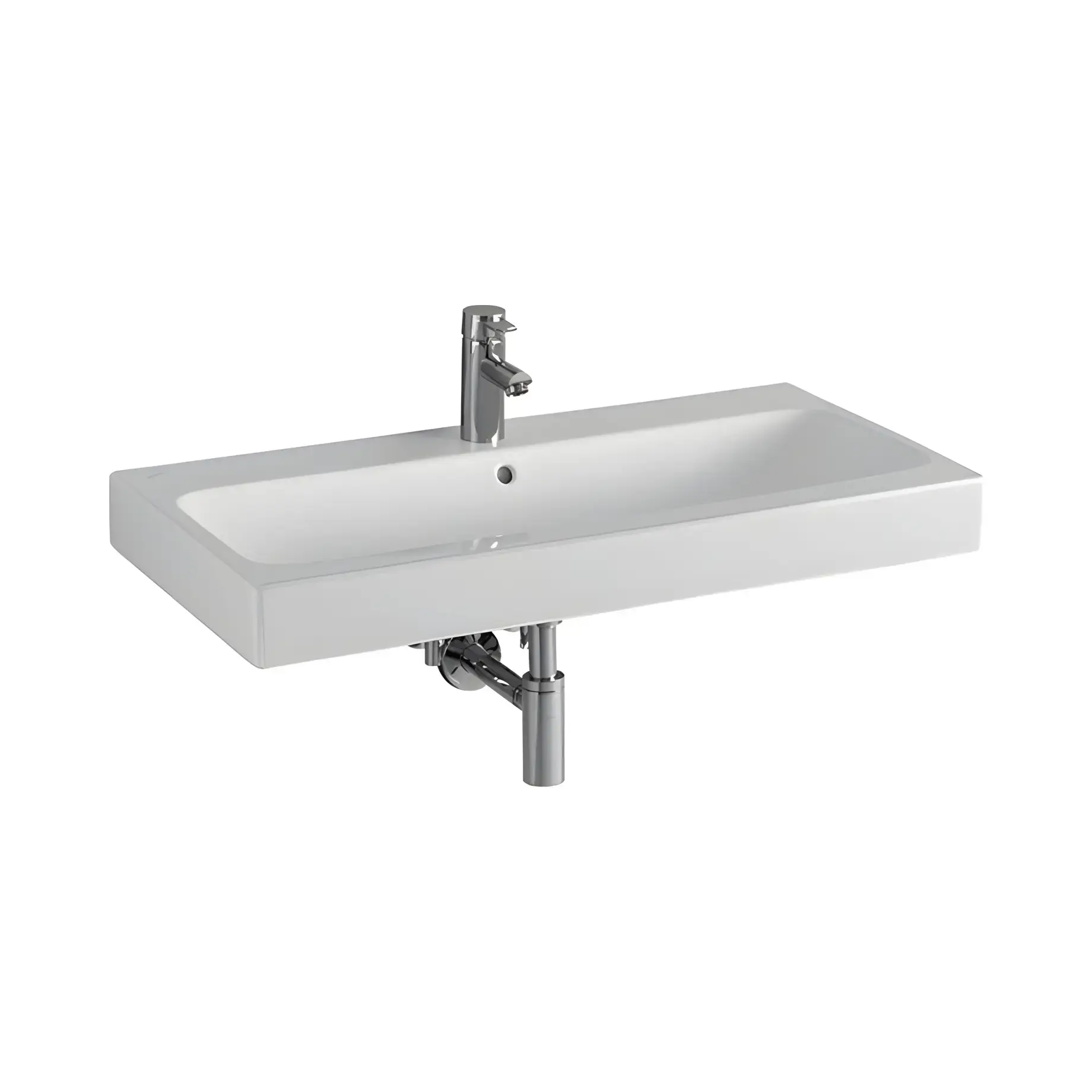 Умивальник iCon Geberit 124090000 — вид спереду