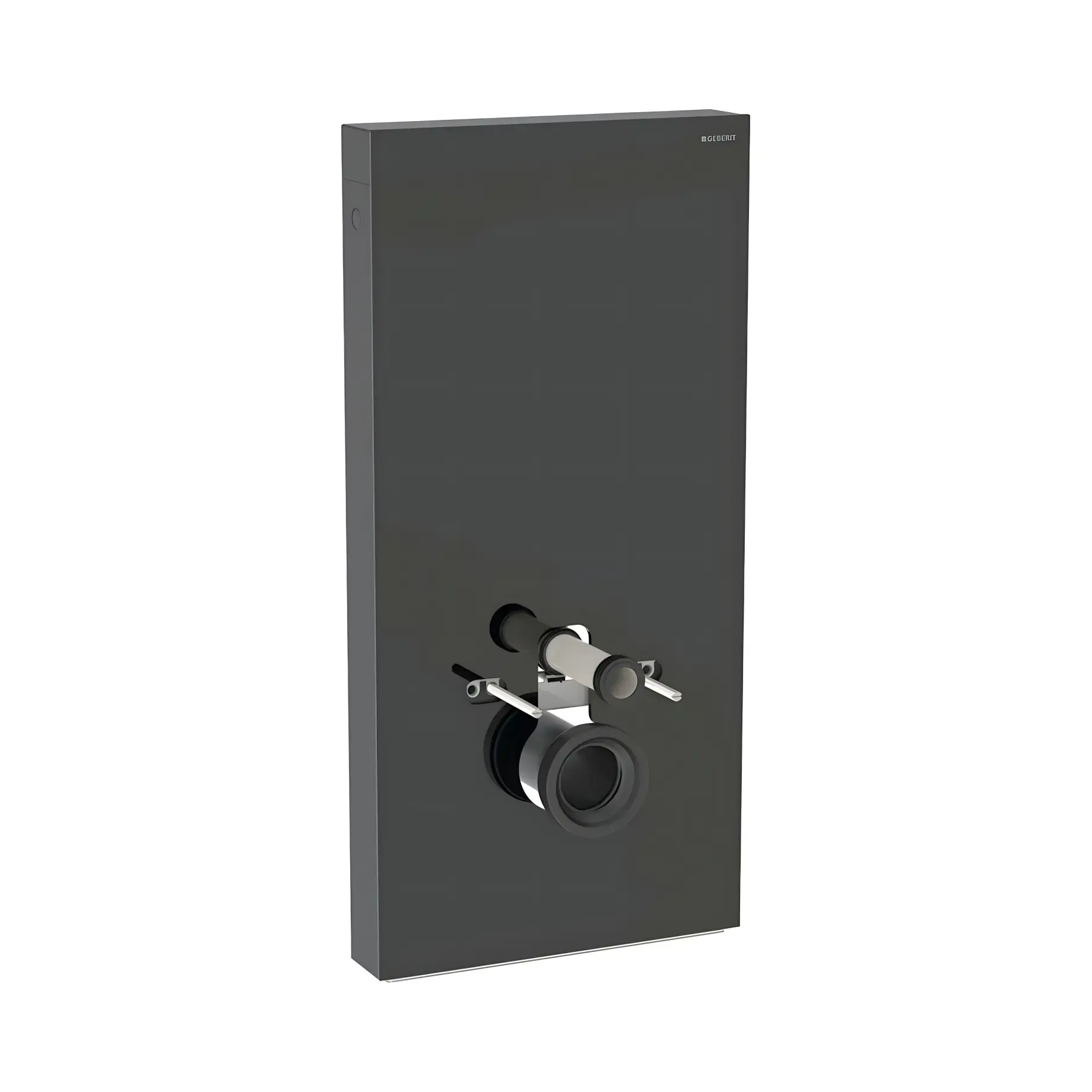 Сантехнічний модуль Monolith Plus Geberit 131.221.SJ.7 Black — вид на білому тлі