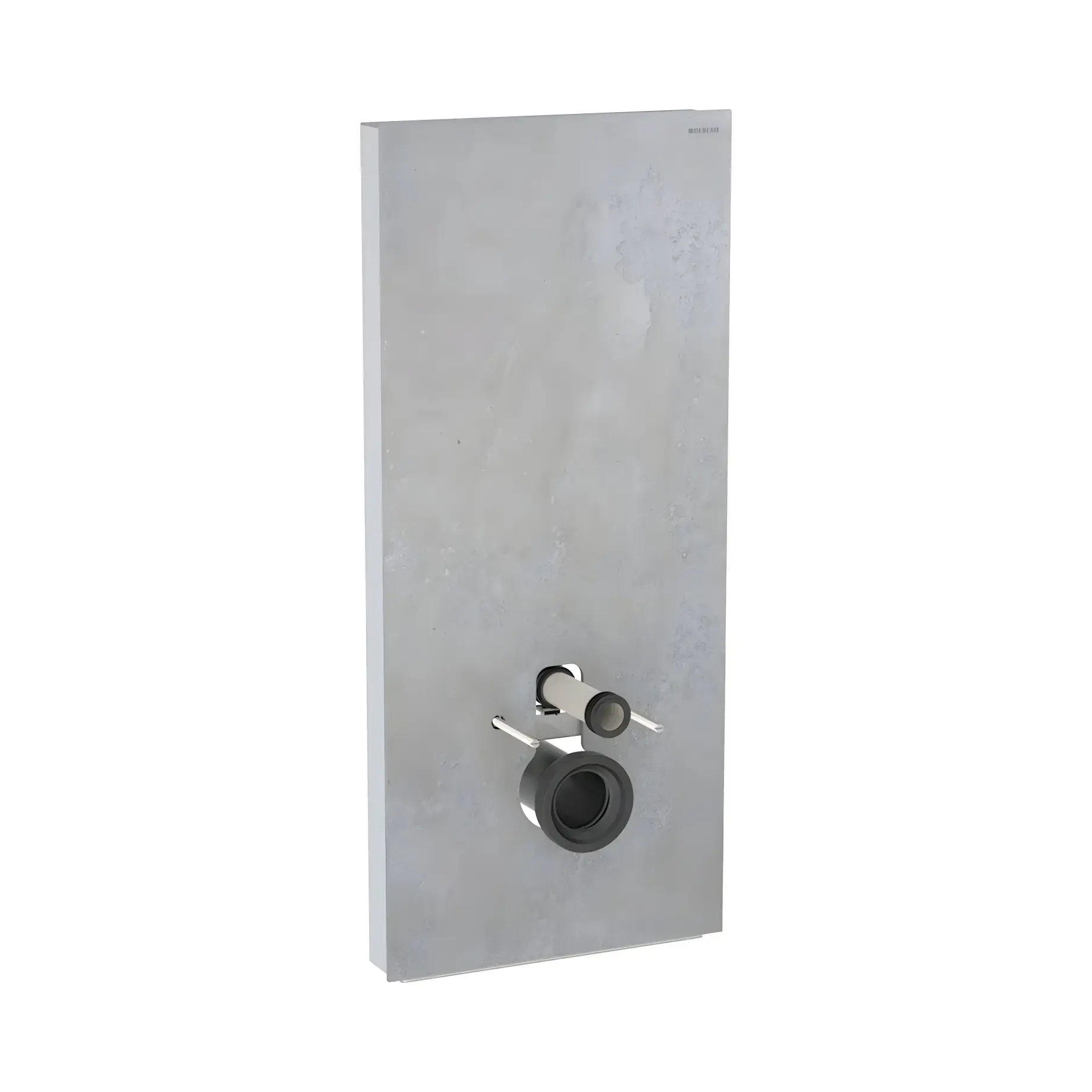 Сантехнічний модуль Monolith Plus Geberit 131.231.JV.7 Concrete Look 50.5 х 114 х 10.6 см — вид на білому тлі