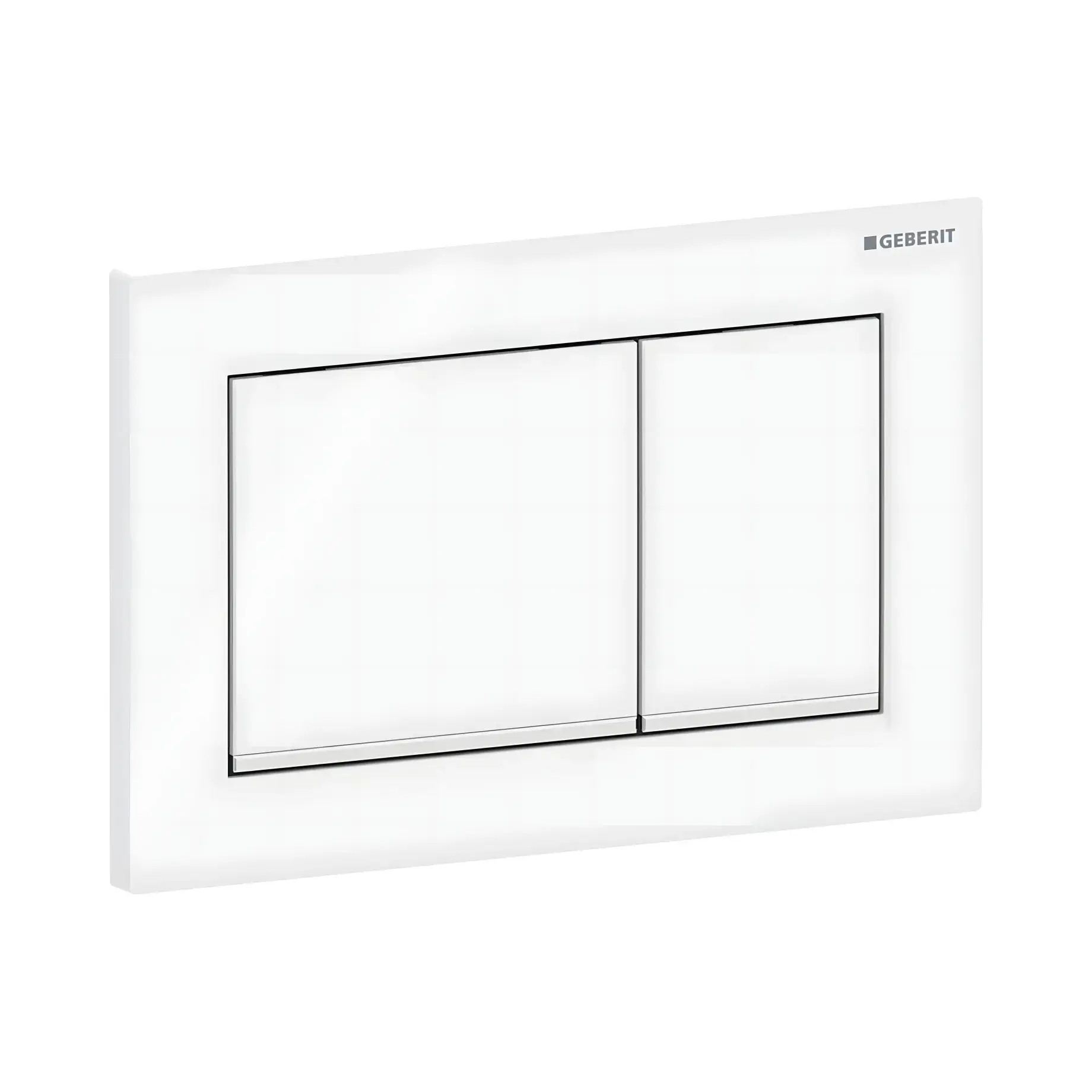 Панель смыва унитаза Omega20 square Geberit 115.080.11.1 — вид спереди