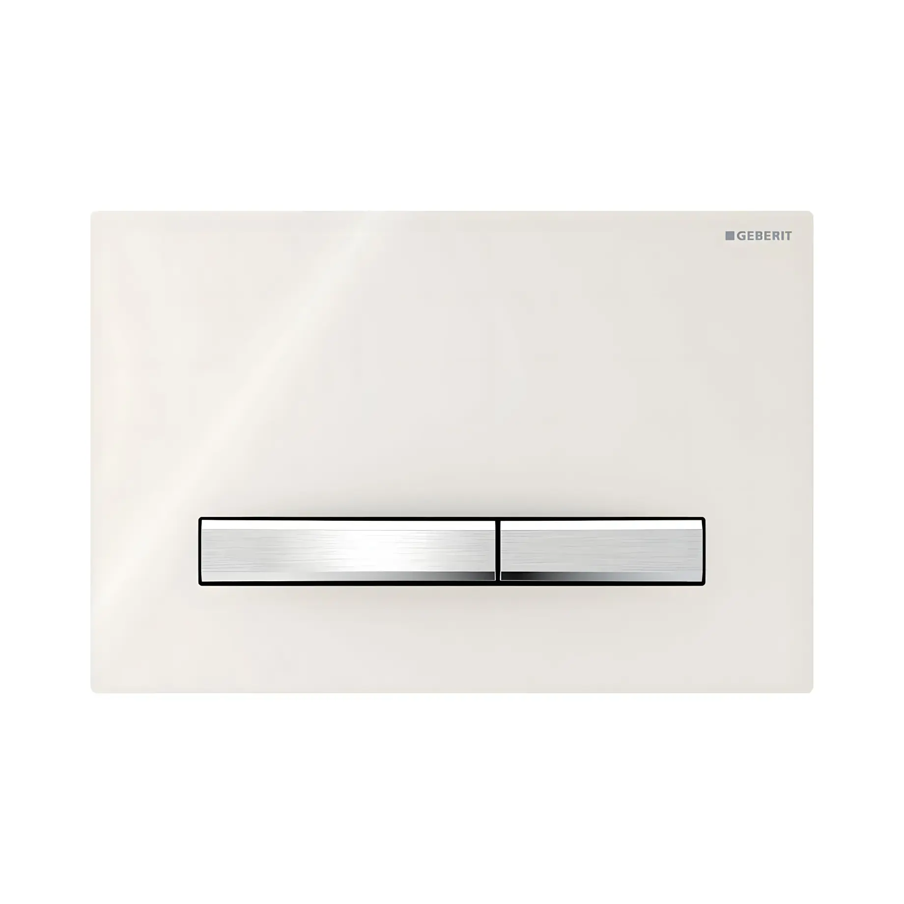Змивна клавіша Sigma50 square Geberit 115.788.JL.2 Sand Grey — вид на білому тлі