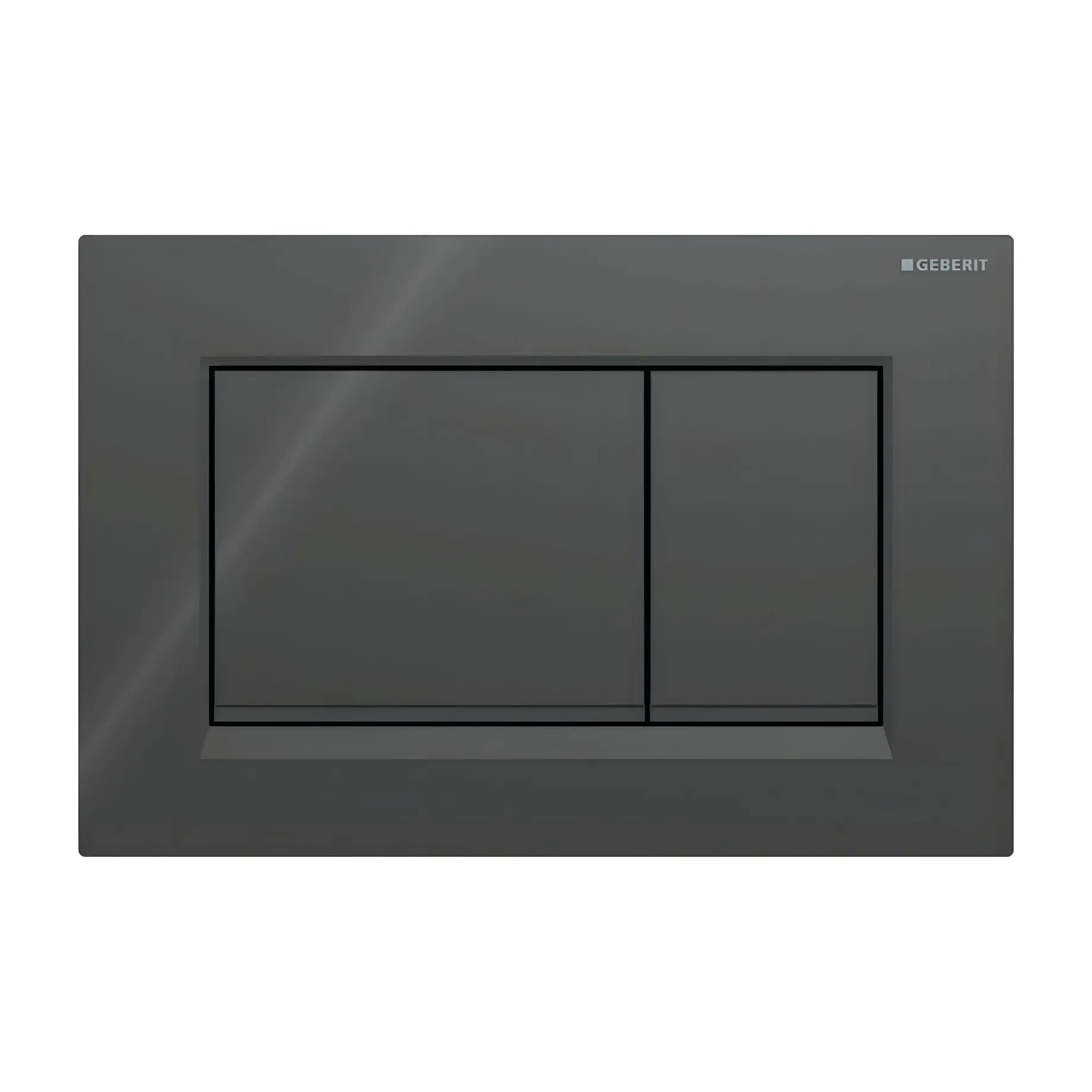 Змивна клавіша Sigma20 square Geberit 115.883.16.1 — вид на білому тлі
