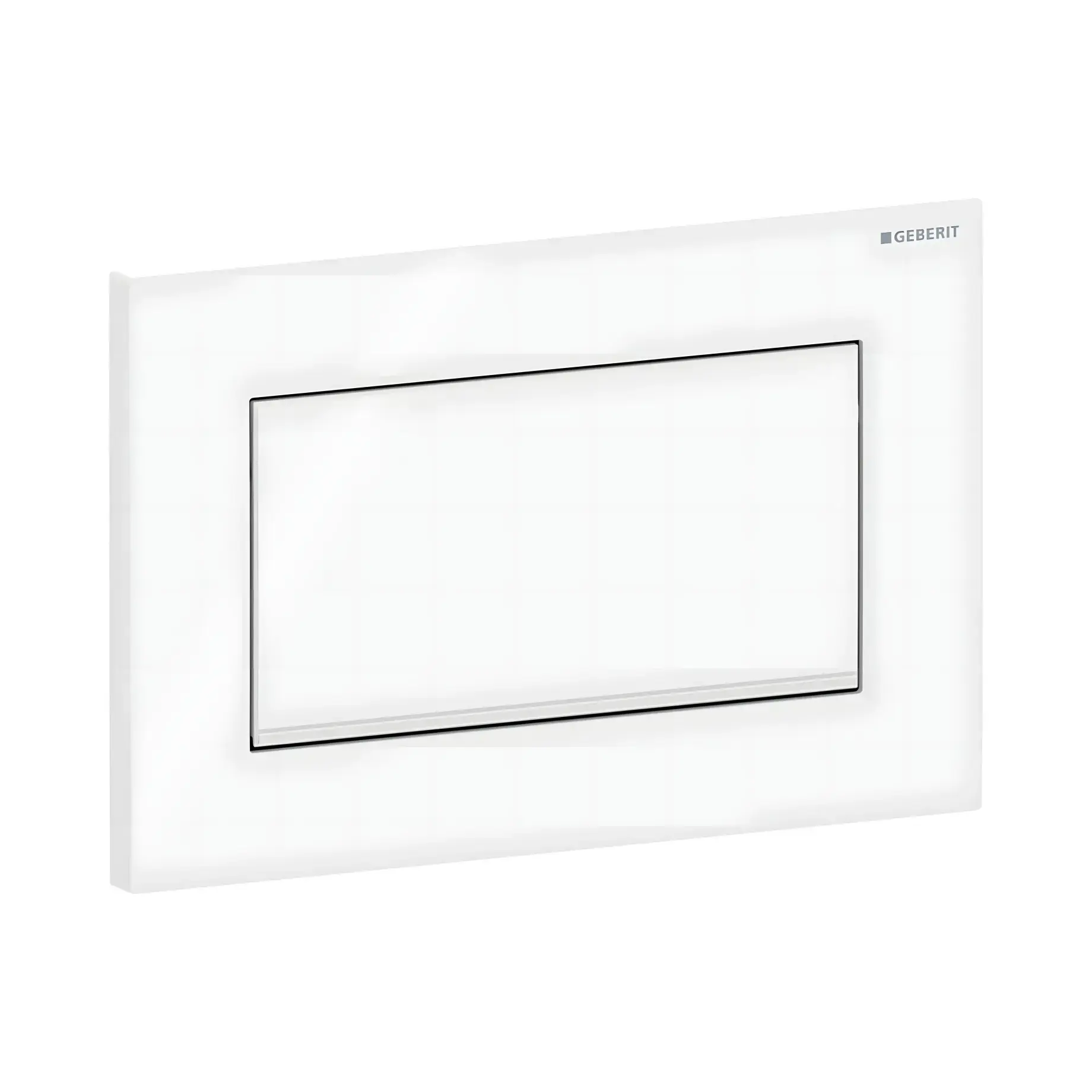 Змивна клавіша Sigma10 square Geberit 115.893.KJ.1 — вид спереду