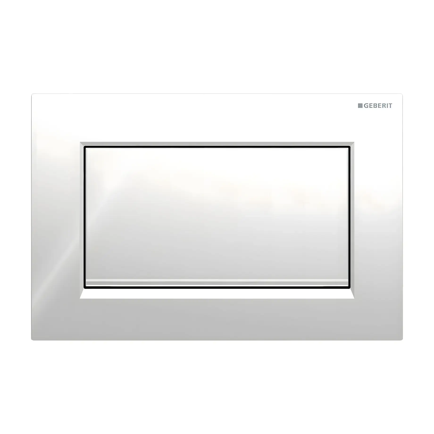Змивна клавіша Sigma10 square Geberit 115.893.KY.1 — вид на білому тлі