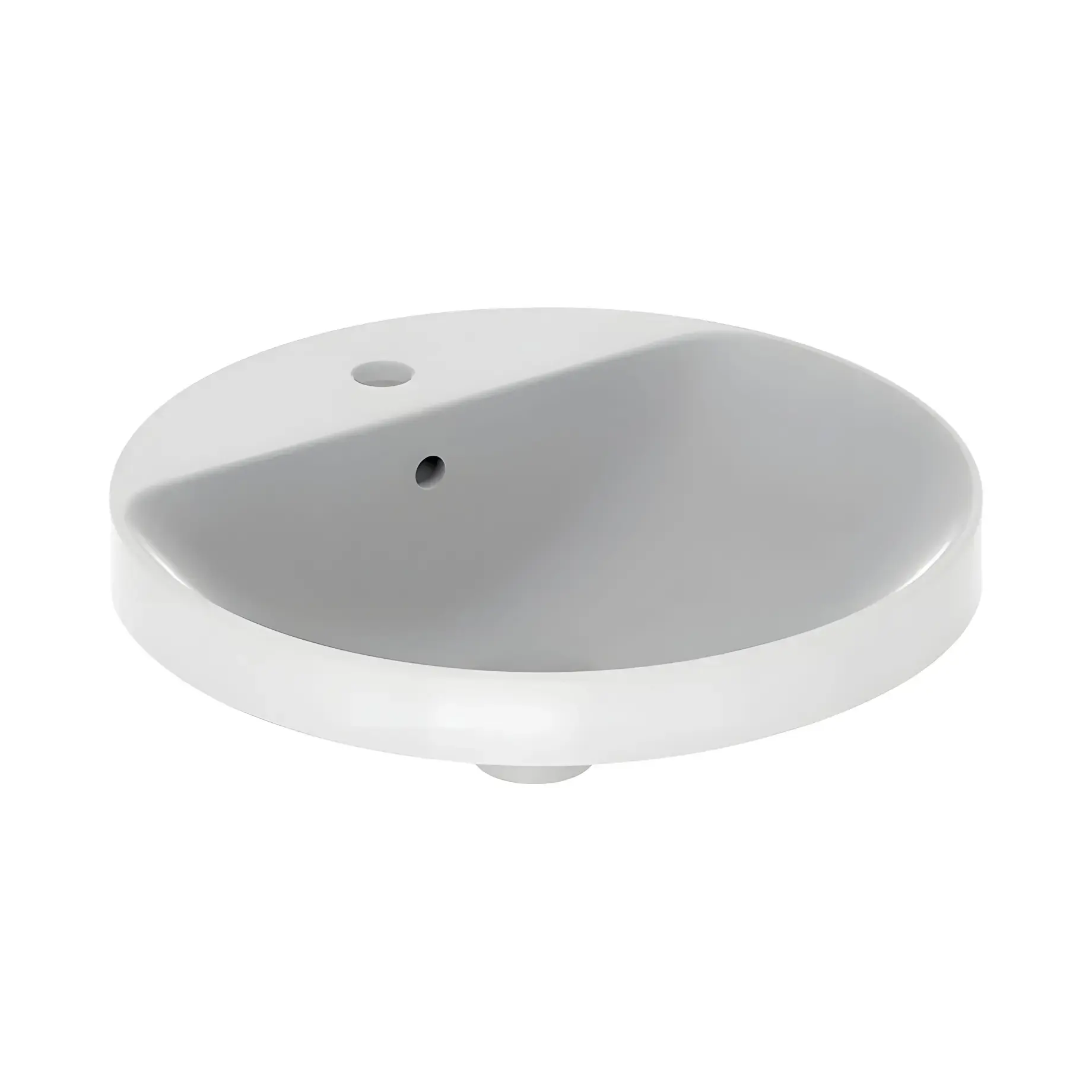 Умивальник VariForm Geberit 500.705.01.2 White 48 х 48 см — вид на білому тлі
