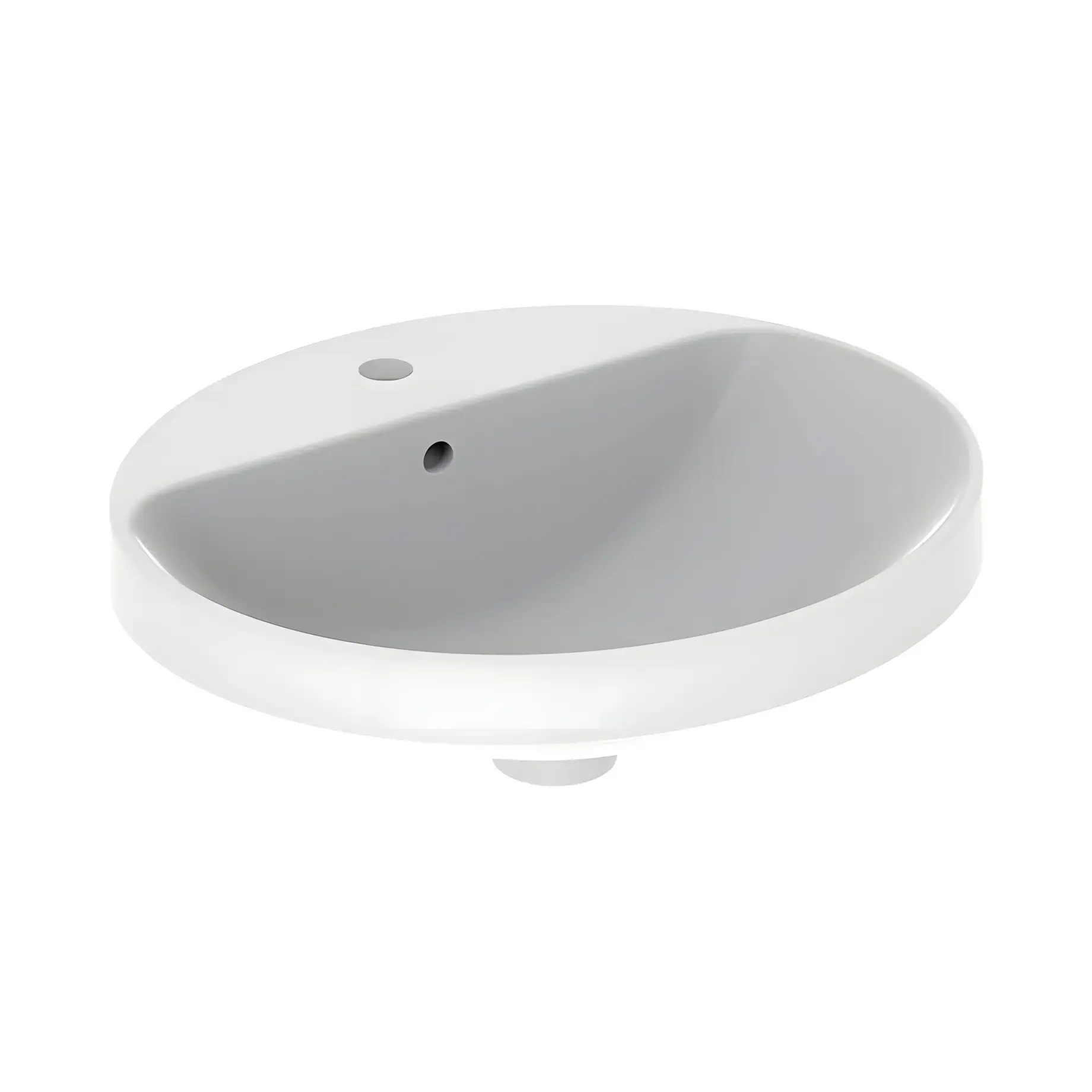 Умивальник VariForm Geberit 500.713.01.2 White 50 х 45 см — вид на білому тлі