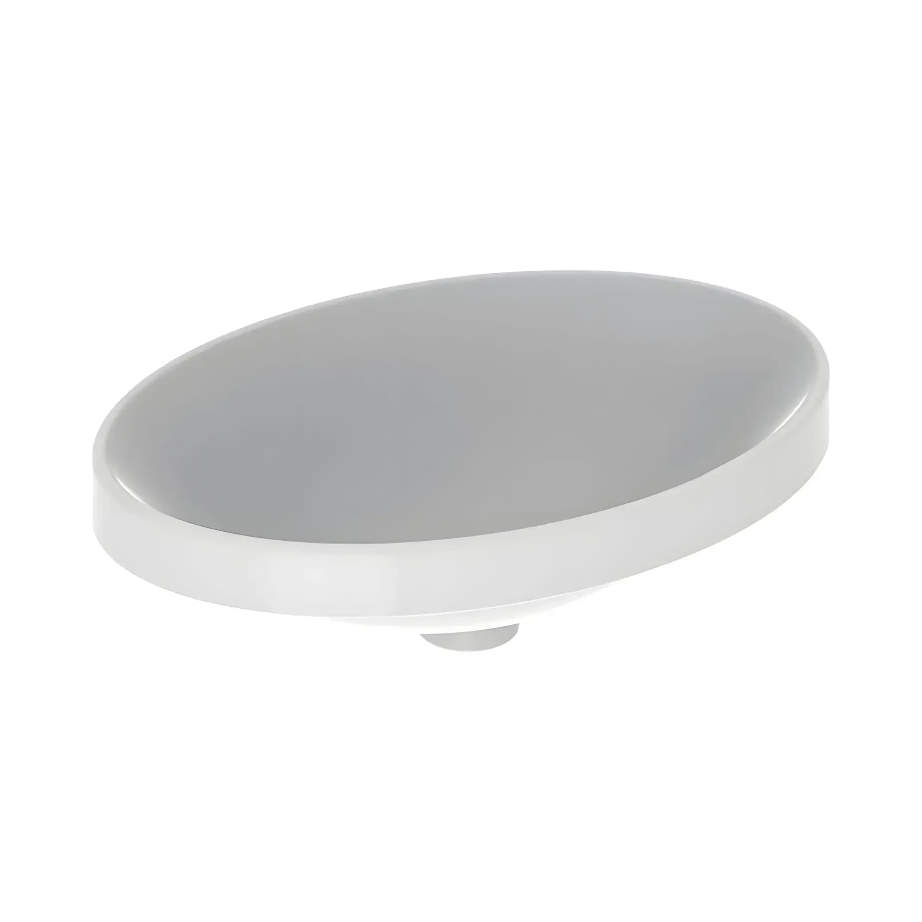 Умивальник VariForm Geberit 500.719.01.2 White 55 х 40 см — вид на білому тлі