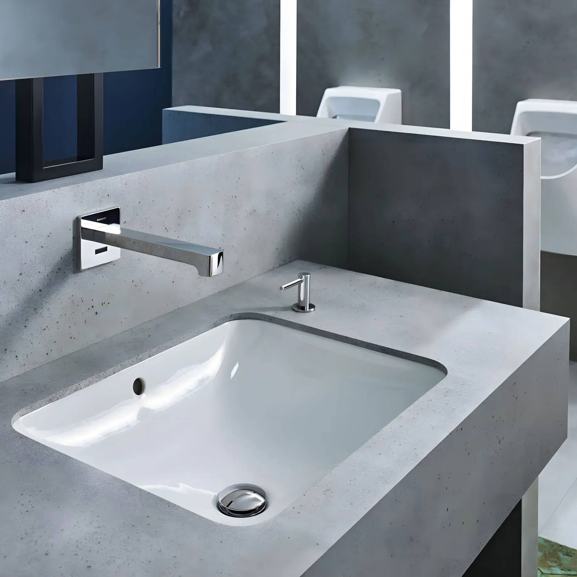Умивальник VariForm Geberit 500.761.01.2 — вид спереду
