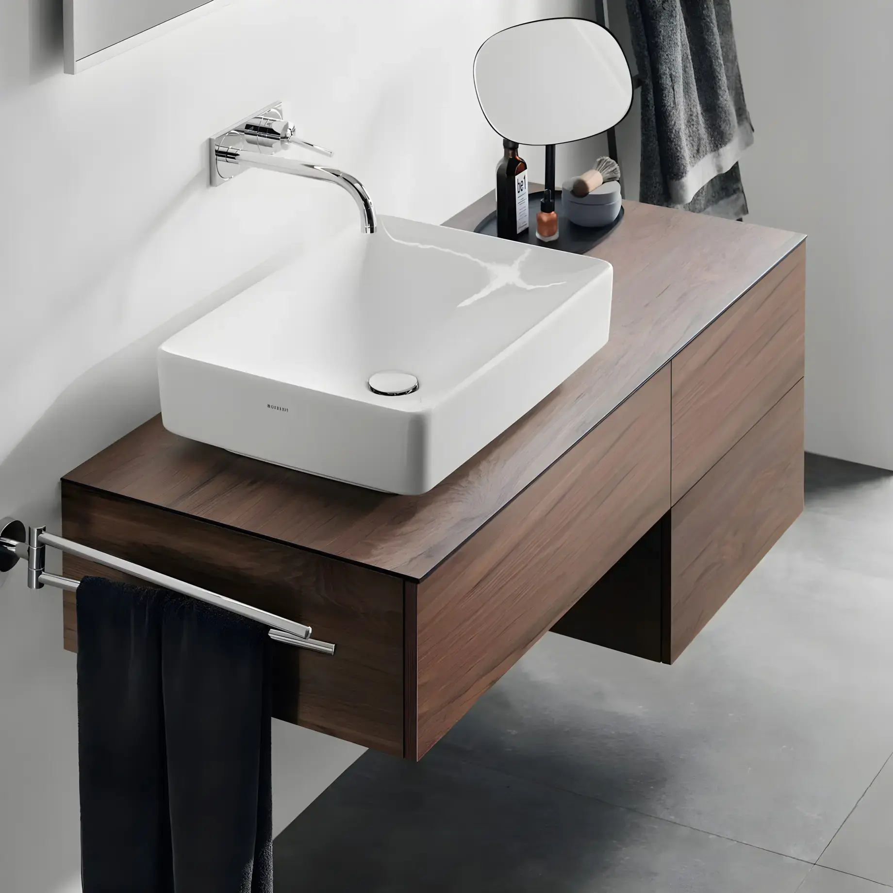 Умивальник VariForm Geberit 500.779.01.2 — вид згори