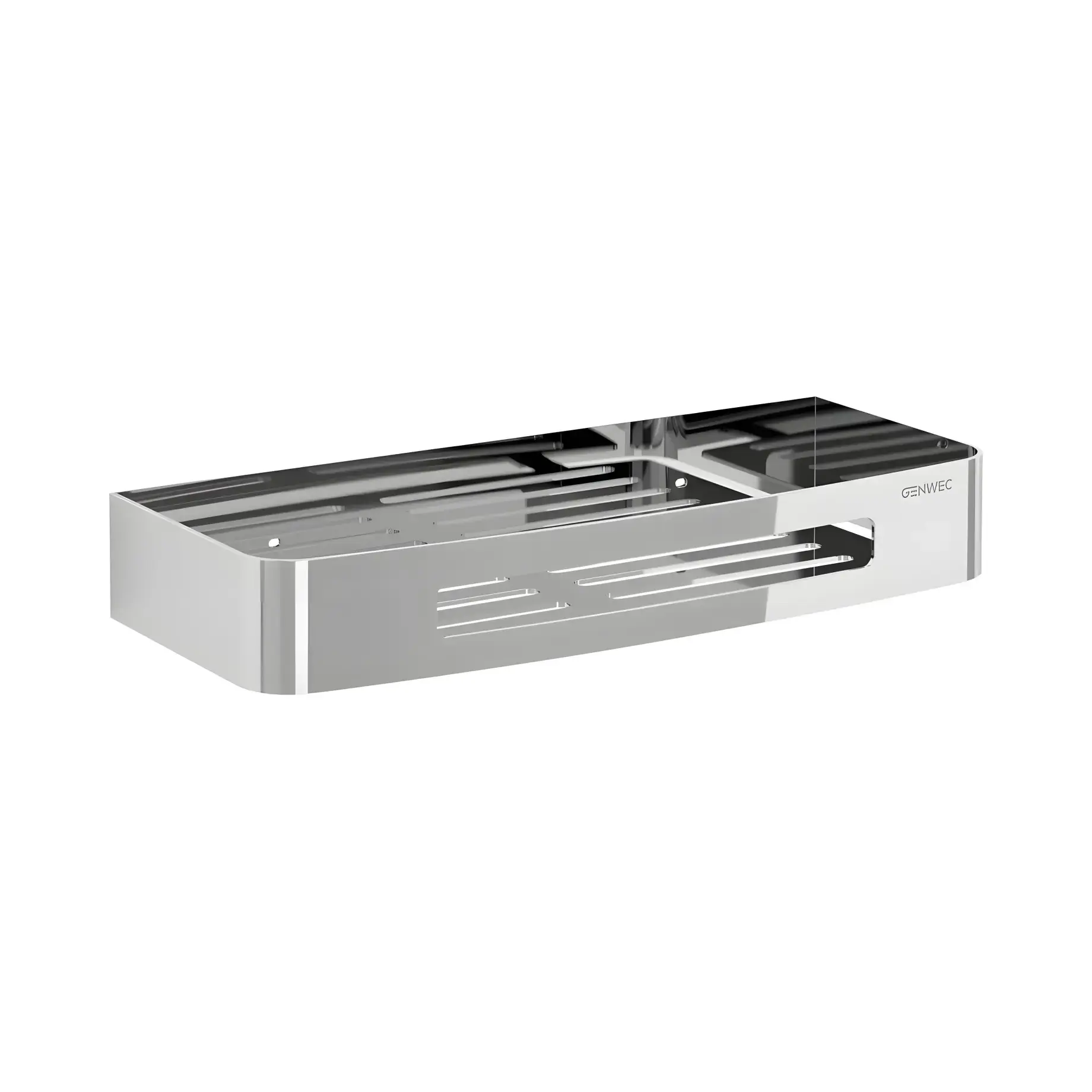 Мильниця Genwec Genwec GW05 53 04 02 Bright Stainless Steel — вид на білому тлі