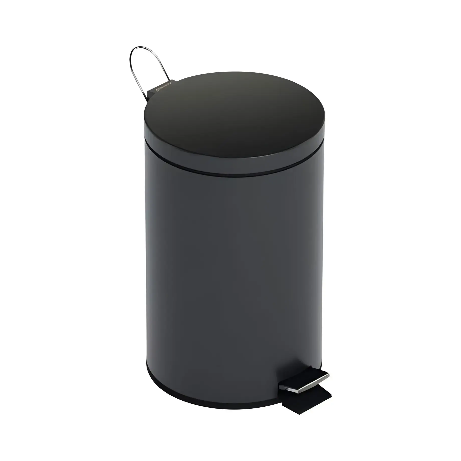 Відро для сміття Genwec Genwec GW06 02 03 03 Black Matt — вид на білому тлі