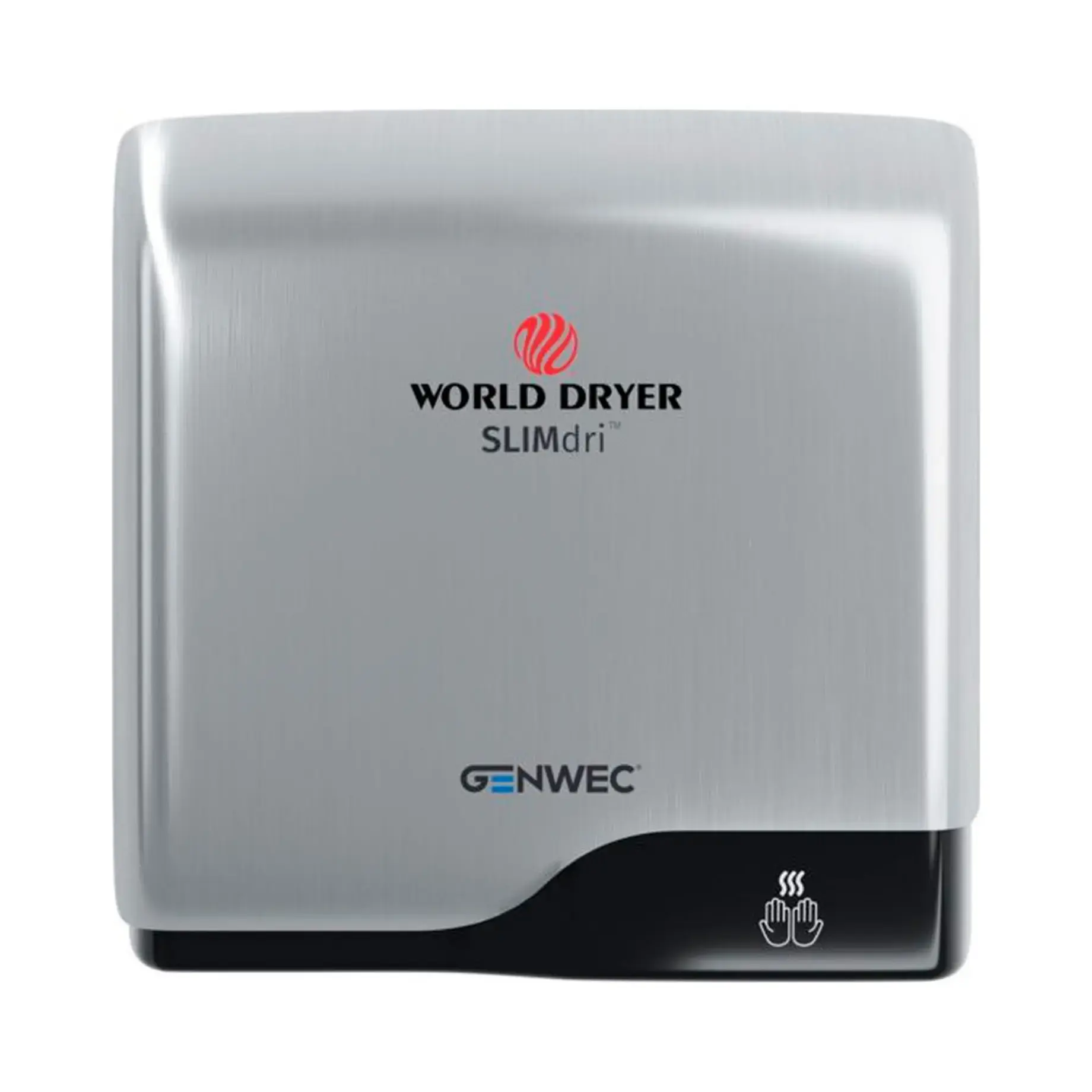 Сушарка для рук Slimdri Genwec GW01 03 04 01 — вид на білому тлі