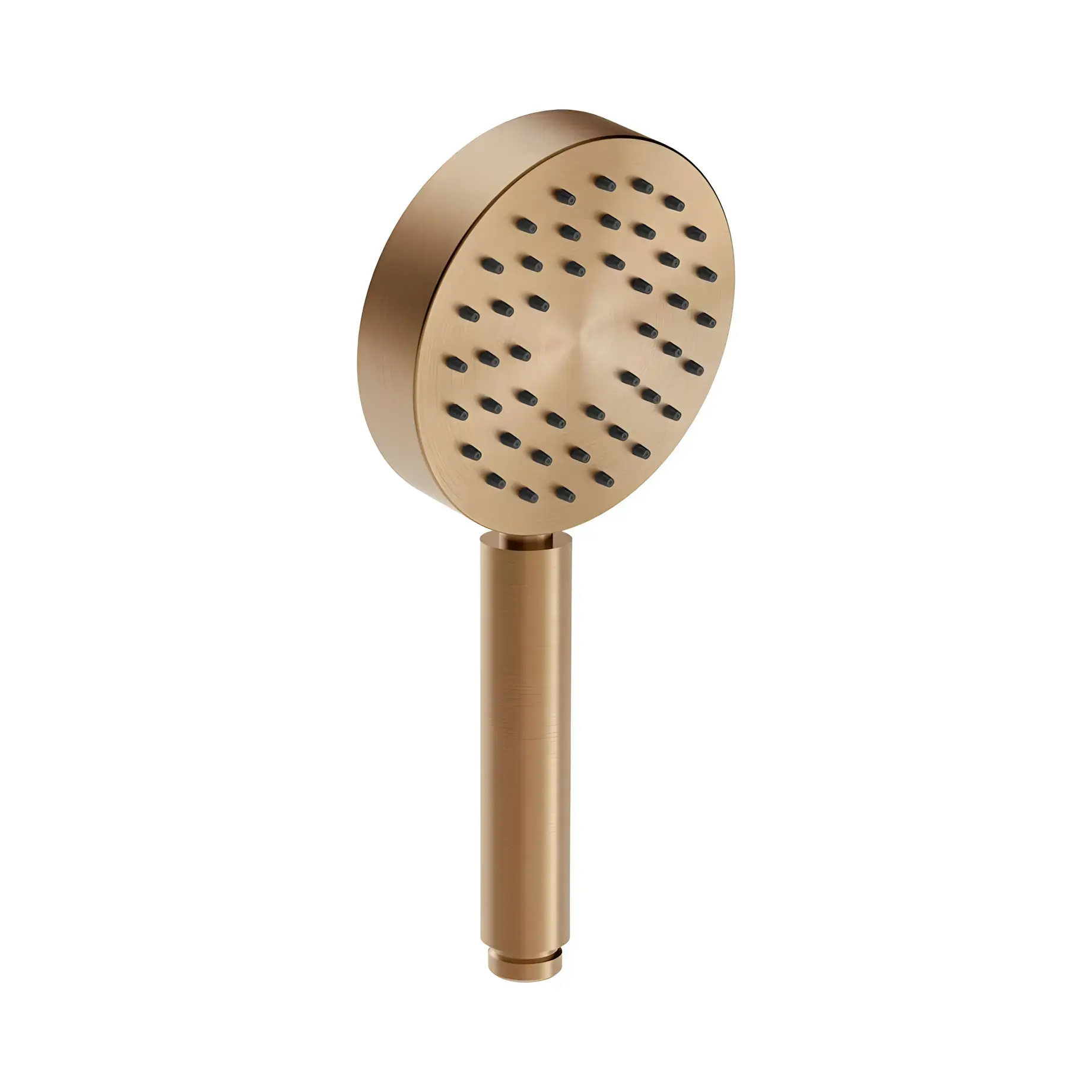 Ручний душ 1jet 316 Gessi 54050-726 Warm Bronze Br. PVD — вид на білому тлі