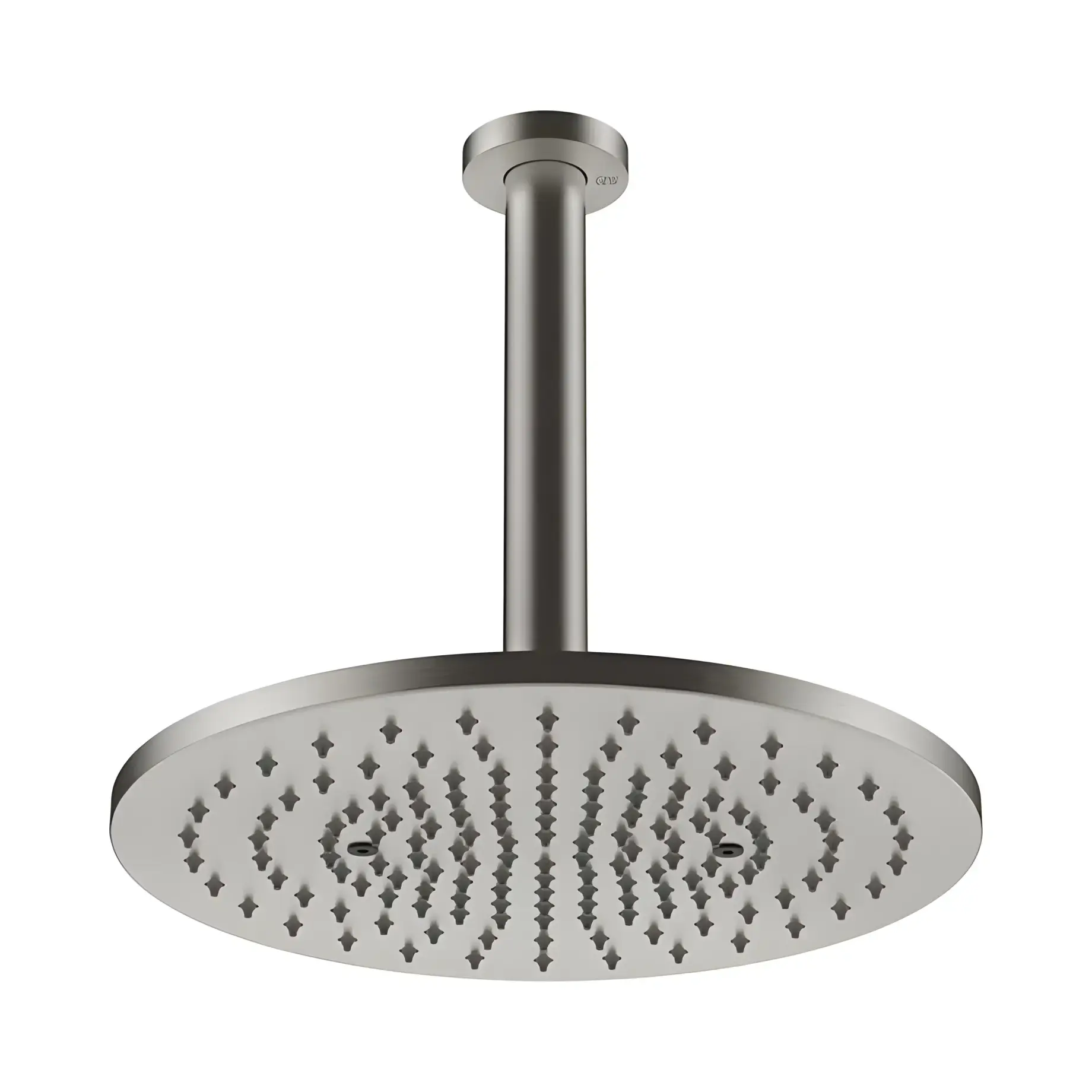 Верхній душ з тримачем 316 Flessa Gessi 54146-239 — вид на білому тлі