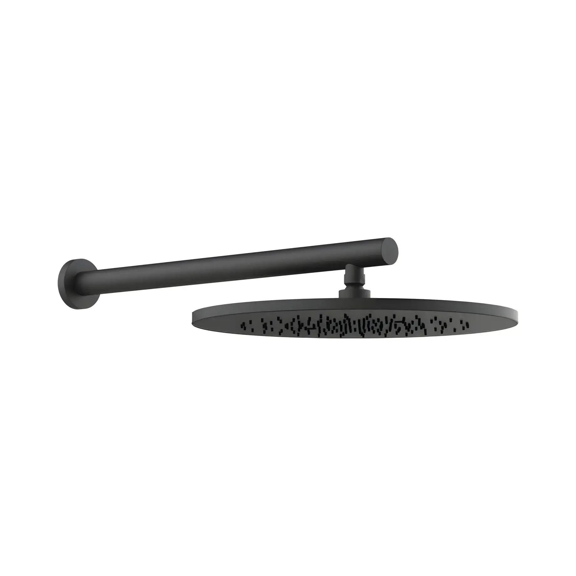Верхній душ 1jet 316 Flessa Gessi 54148-299 Black XL — вид на білому тлі