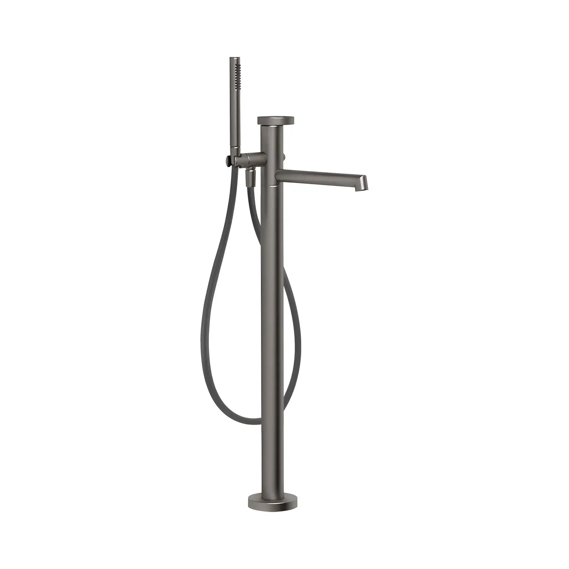 Змішувач для ванни Anello Gessi 63328-707 — вид на білому тлі