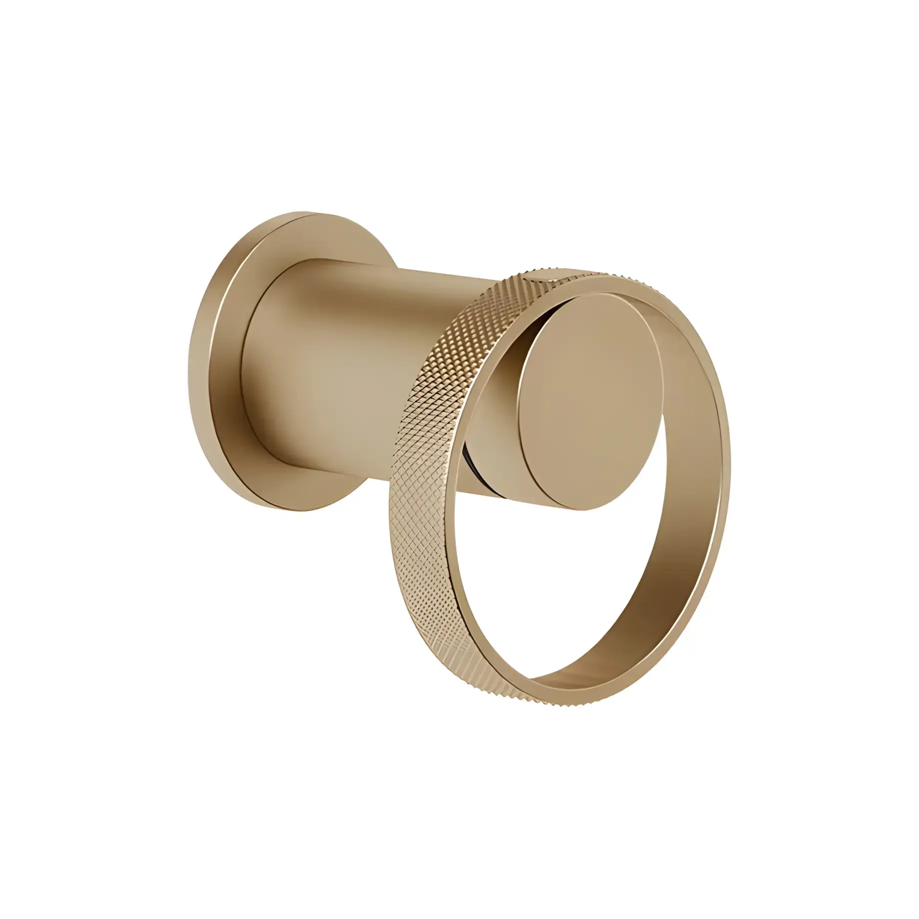 Змішувач для душу Anello Виробник 63361-726 Warm Bronze Br. PVD — вид спереду