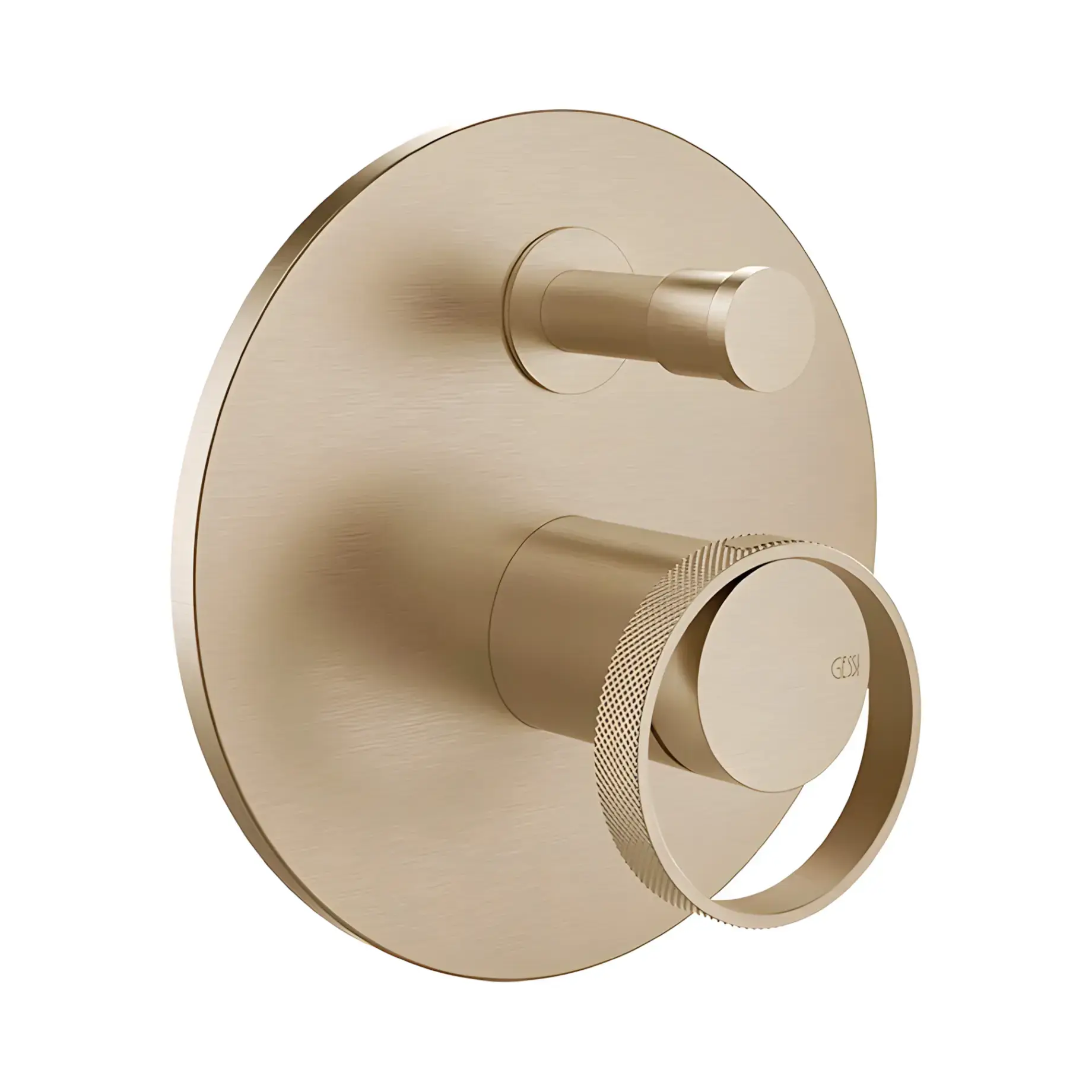 Змішувач для душу Anello Виробник 63377-726 Warm Bronze Br. PVD — вид спереду