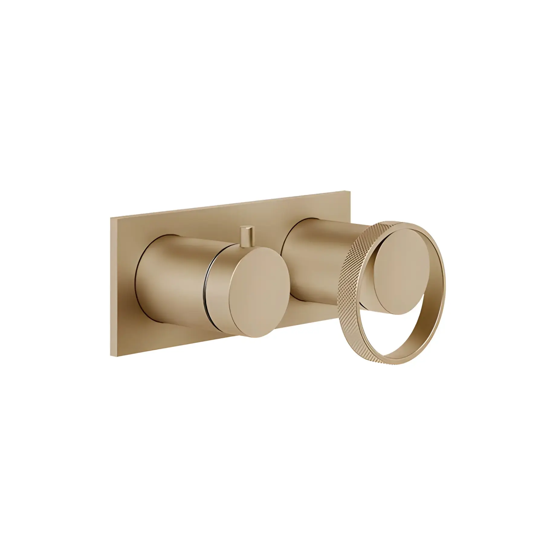 Змішувач для душу Anello Виробник 63379-726 Warm Bronze Br. PVD — вид спереду
