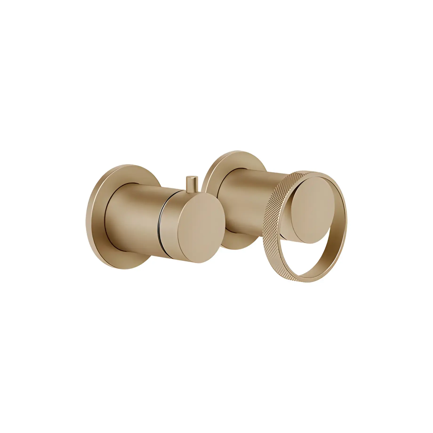 Змішувач для душу Anello Виробник 63380-726 Warm Bronze Br. PVD — вид спереду