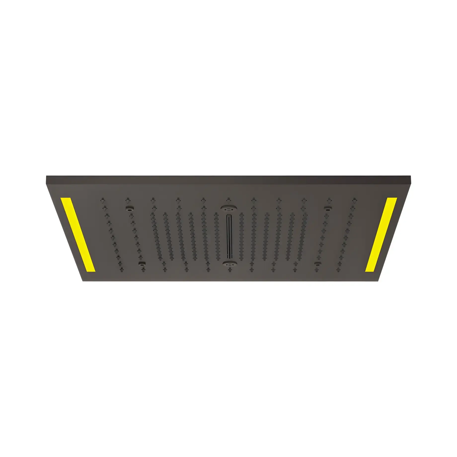 SHOWERHEAD Colour Виробник 57977-707 BLACK METAL BR. PVD — вид спереду