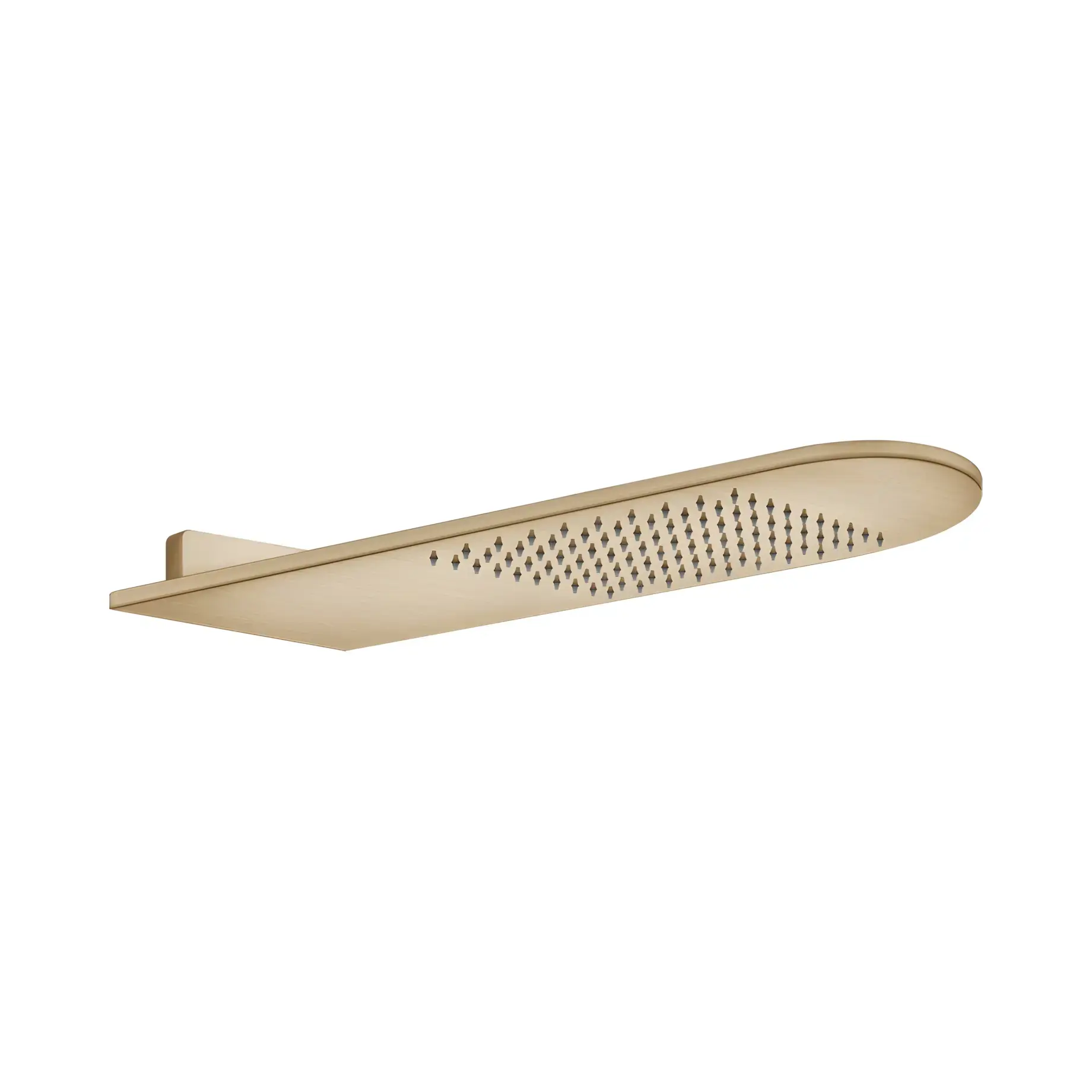 Верхній душ Gessi316 Виробник 45163-726 Warm Bronze Br. PVD 62 х 20 см — вид спереду