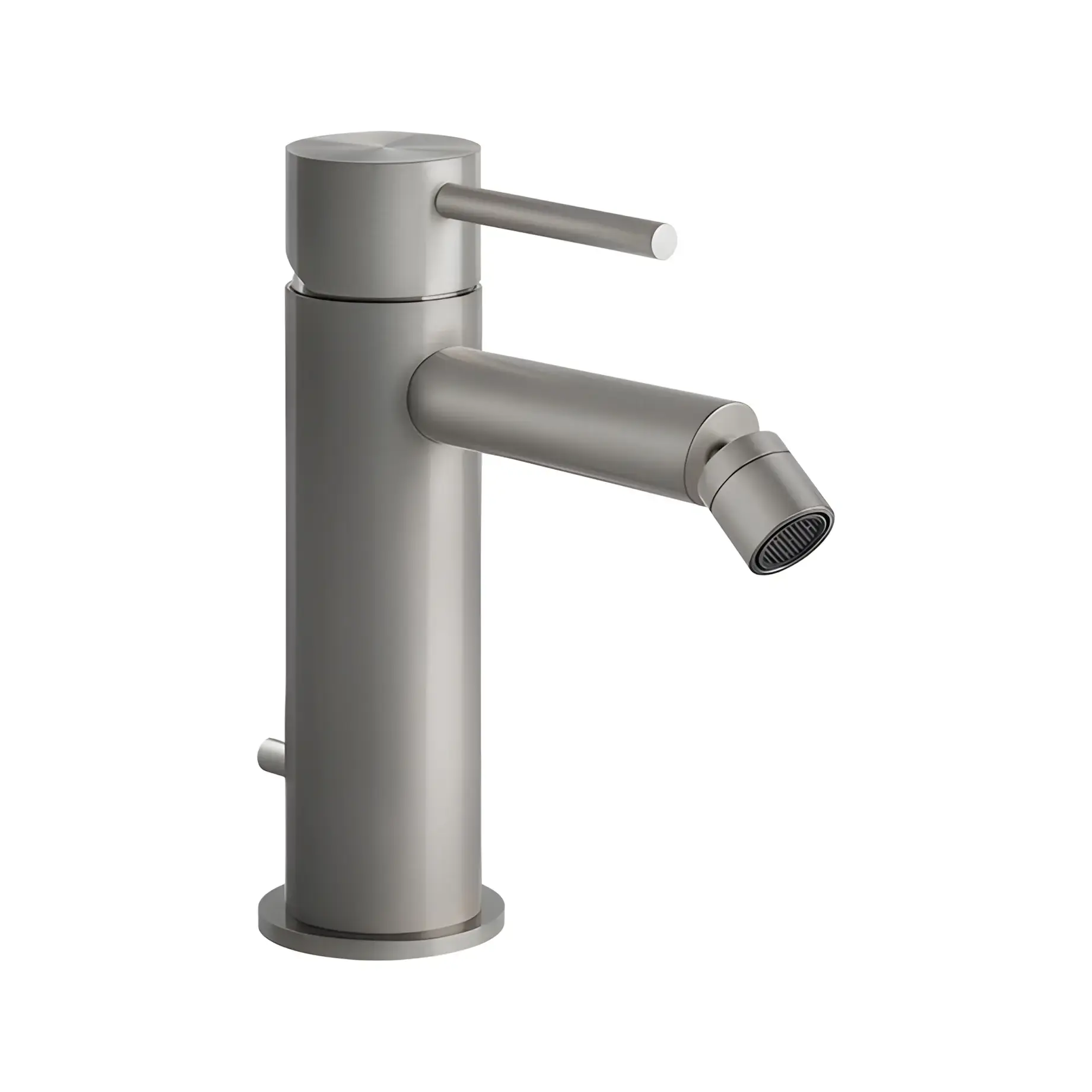 Смеситель для биде Gessi316 Производитель 54007-239 Steel Brushed — вид спереди