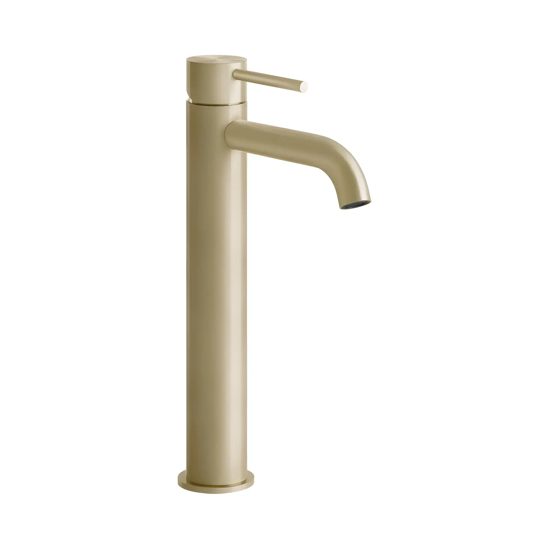 Змішувач для раковини Gessi316 Виробник 54009-727 Brass Brushed PVD — вид спереду