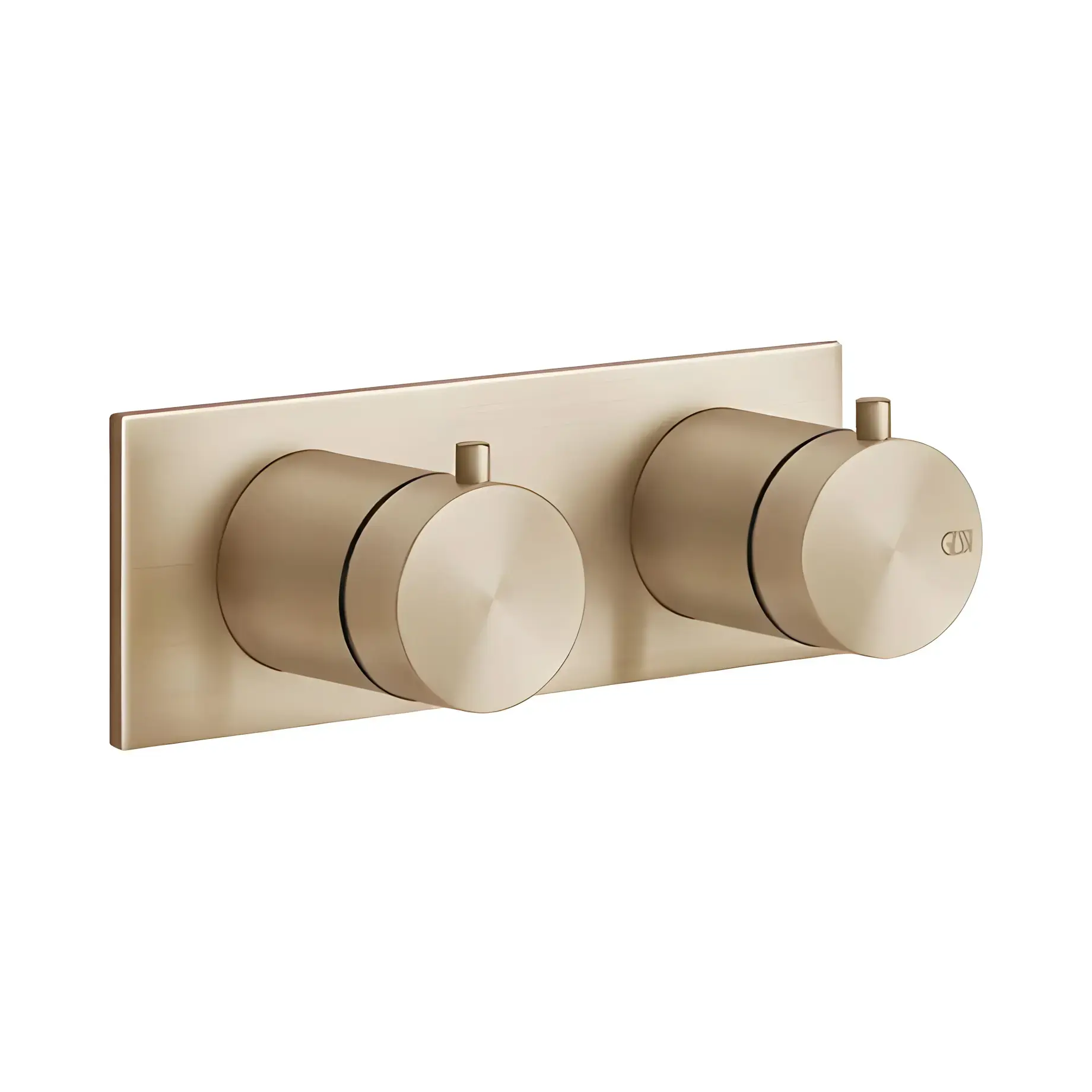 Змішувач для душу Gessi316 Gessi 54034-726 Warm Bronze Br. PVD — вид на білому тлі