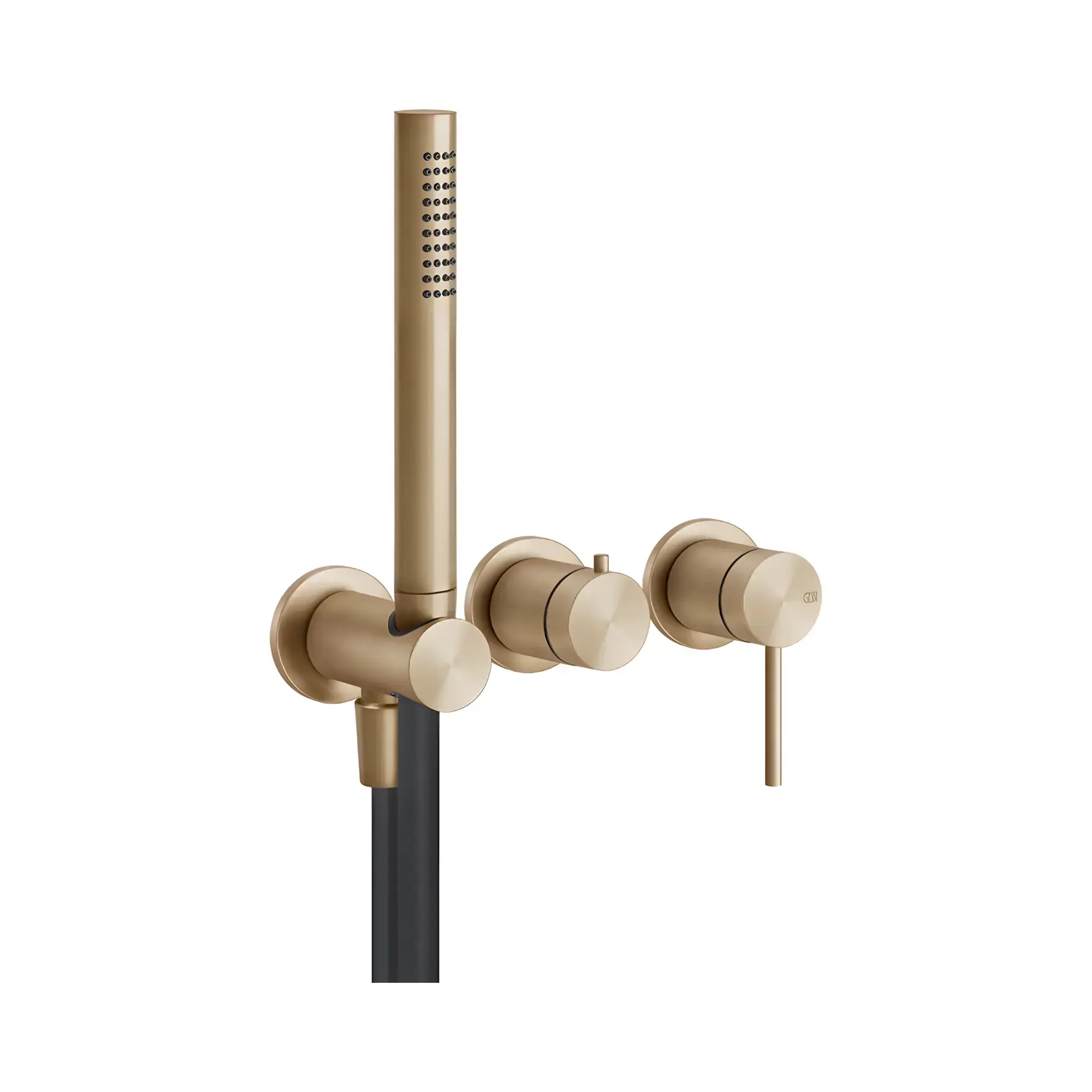 Змішувач для ванни Gessi316 Gessi 54039-726 Warm Bronze Br. PVD — бічний ракурс