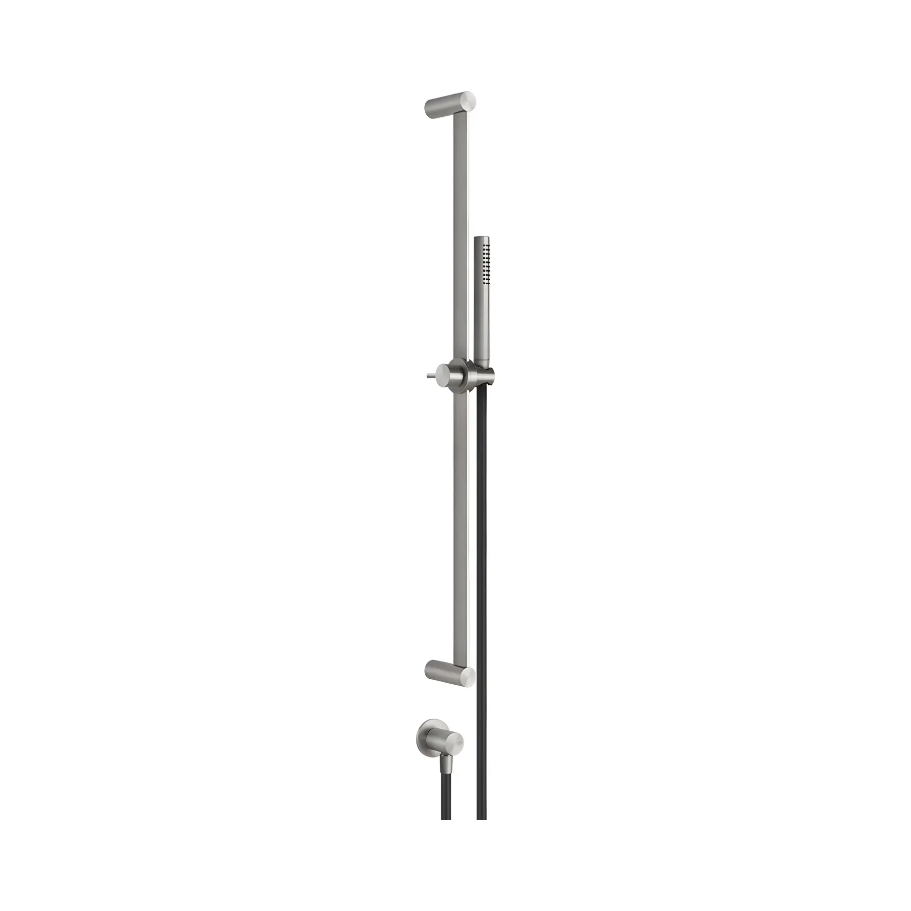 Душевой гарнитур Gessi316 Производитель 54045-239 Steel Brushed — вид спереди
