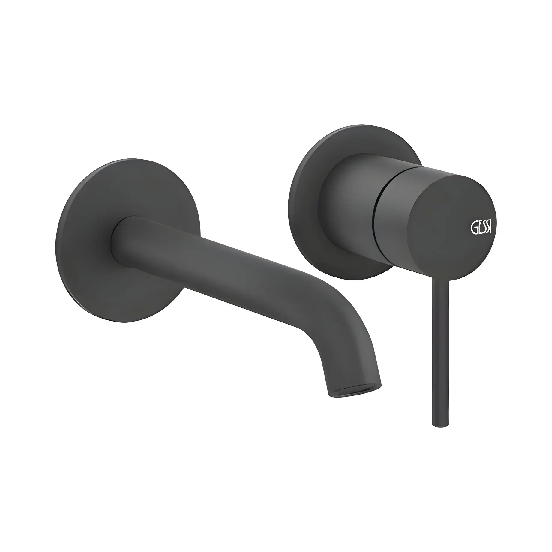 Змішувач для раковини Gessi316 Виробник 54083-299 Matte Black — вид спереду