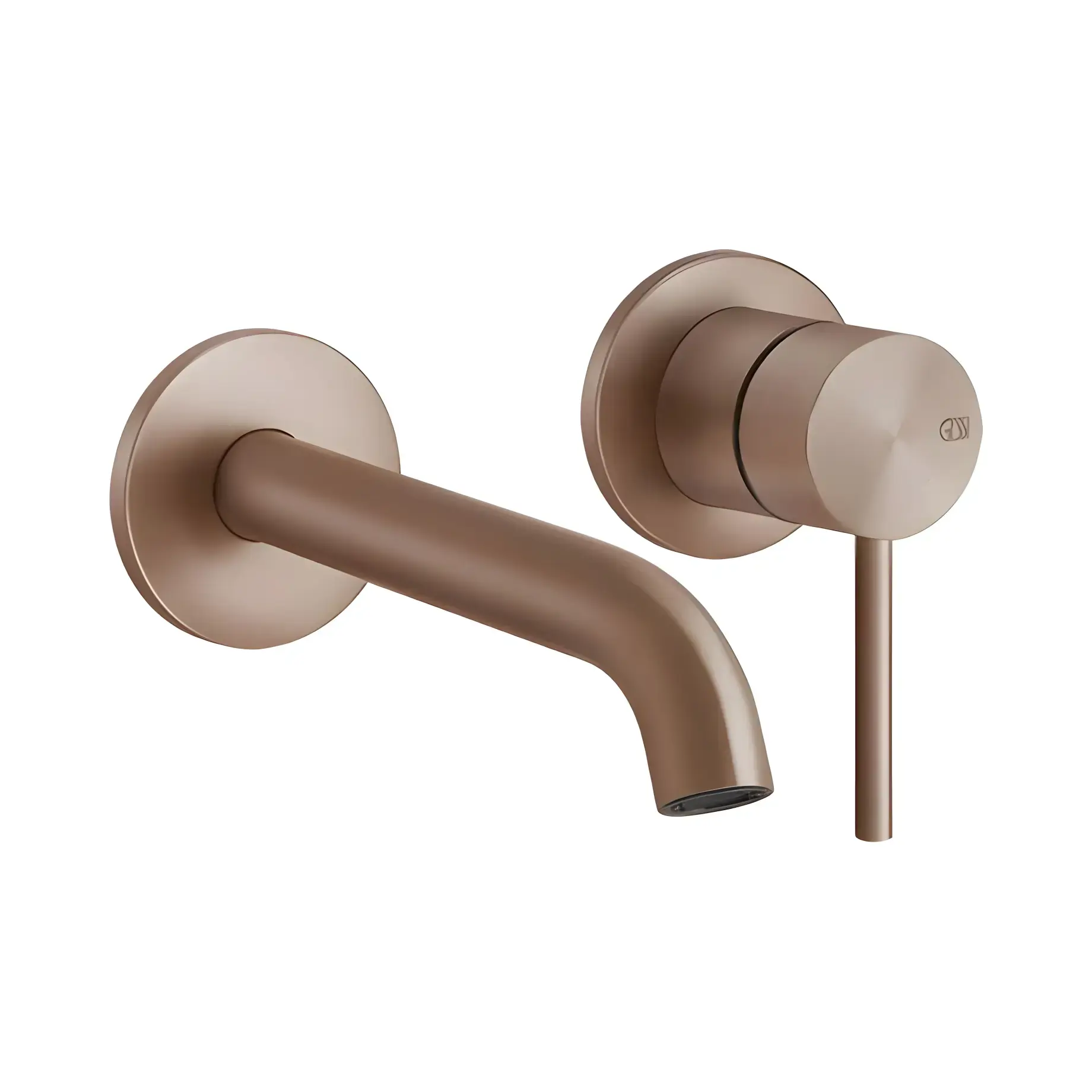 Змішувач для раковини Gessi316 Виробник 54083-708 Copper Brushed PVD — вид спереду