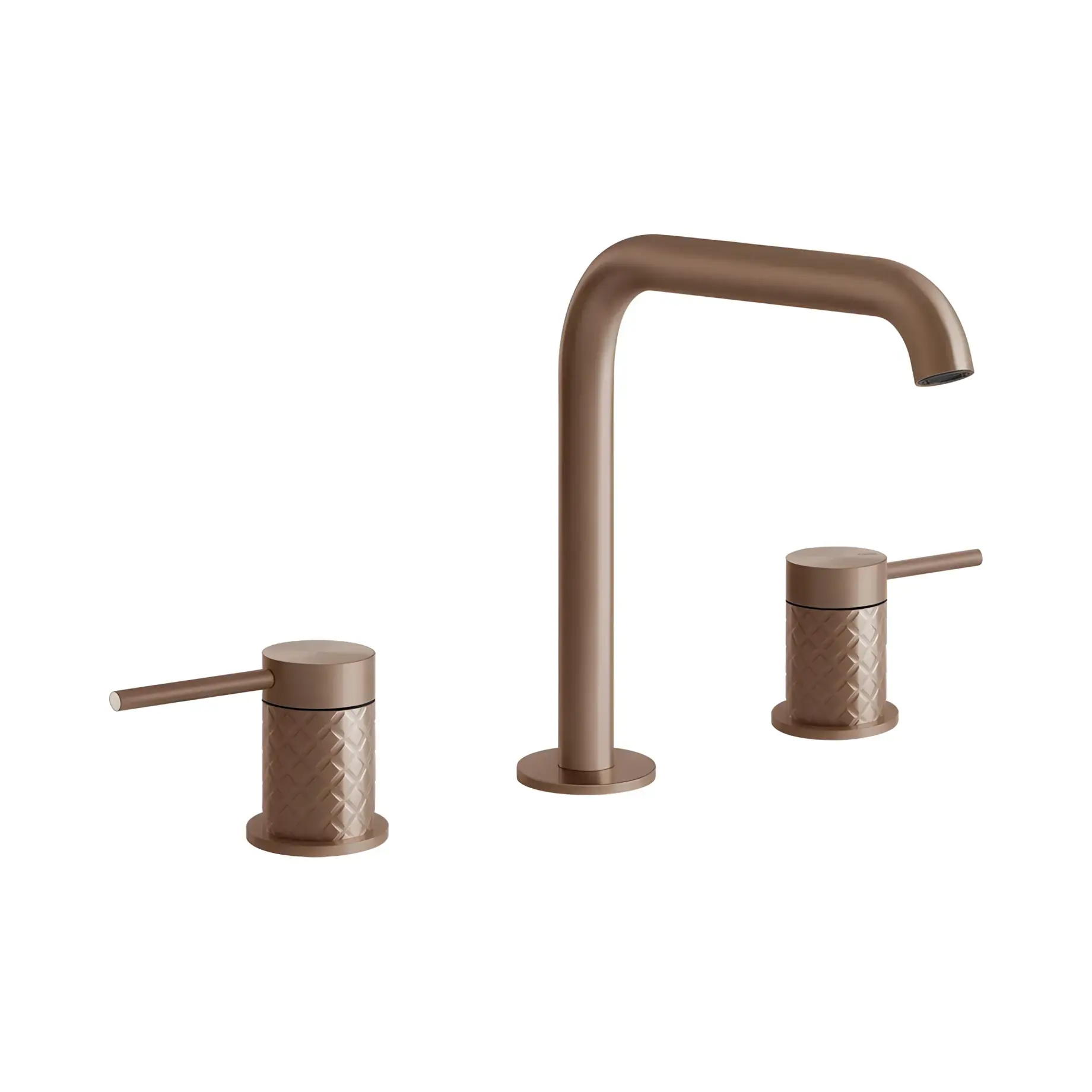 Змішувач для раковини Gessi316 Gessi 54112-708 Copper Brushed PVD — вид спереду