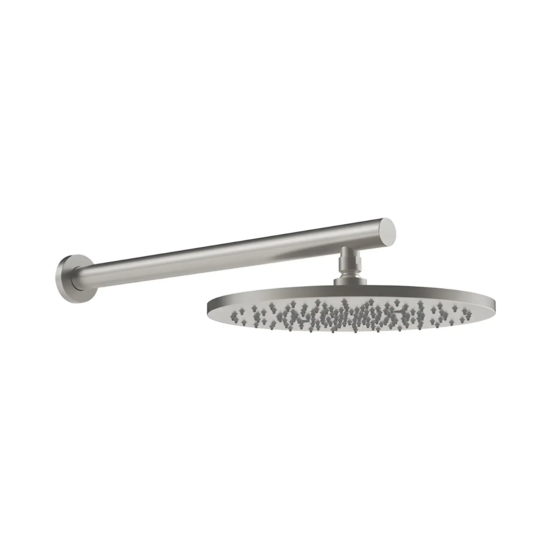 Верхній душ Gessi316 Виробник 54145-239 Steel Brushed Ø30 см — вид спереду