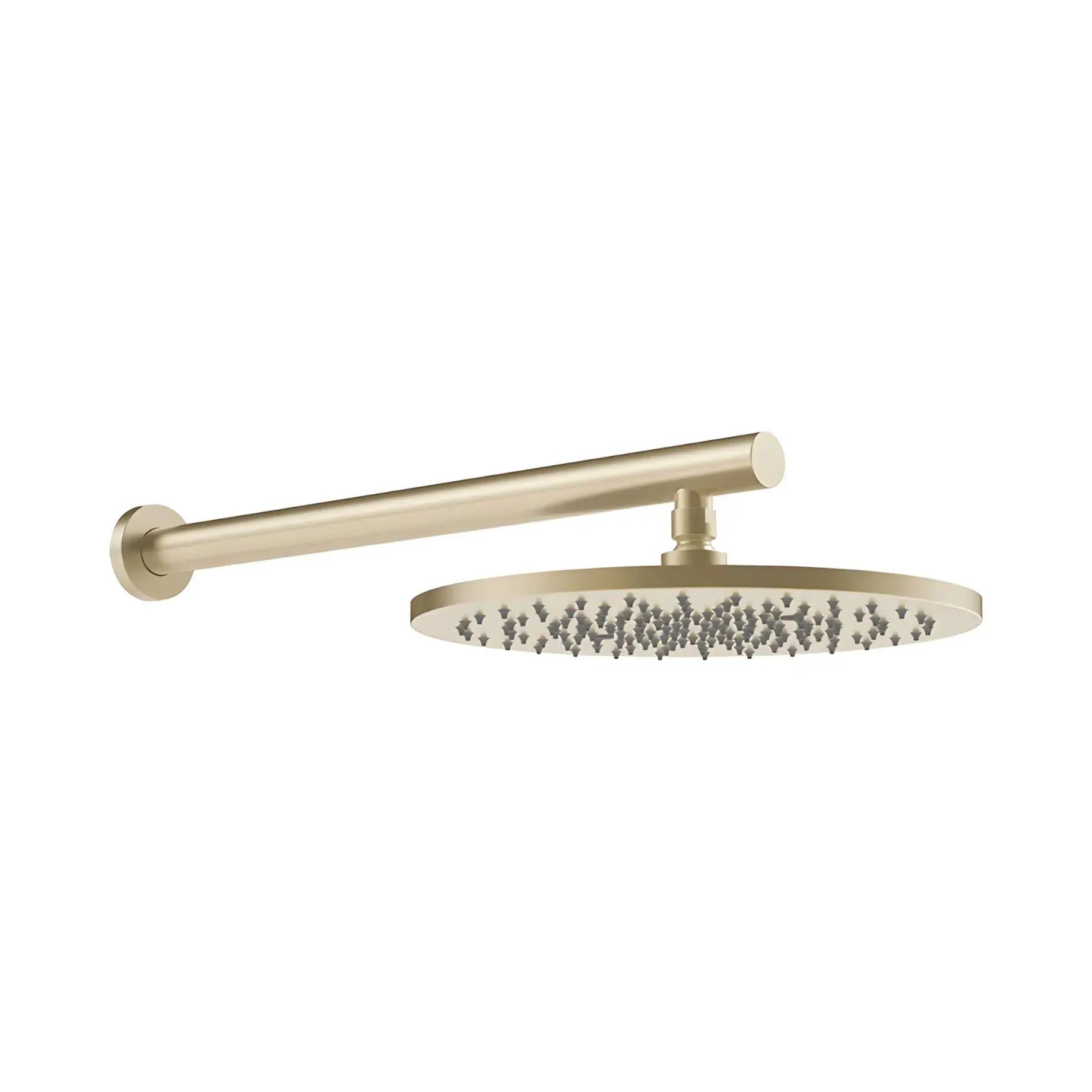 Верхній душ Gessi316 Виробник 54145-727 Brass Brushed PVD Ø30 см — вид спереду