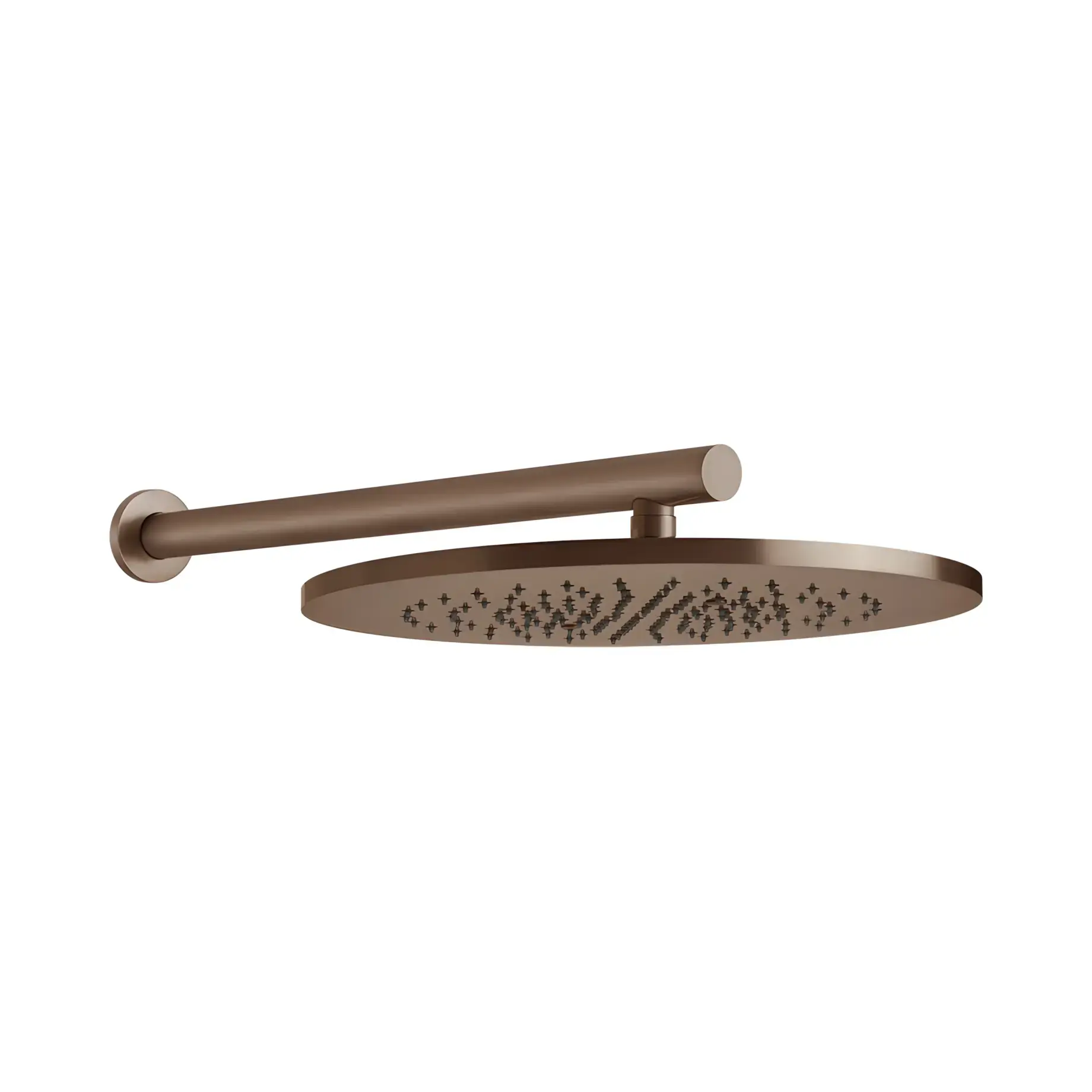 Верхній душ Gessi316 Виробник 54148-708 Copper Brushed PVD 35 х 35 см — вид спереду