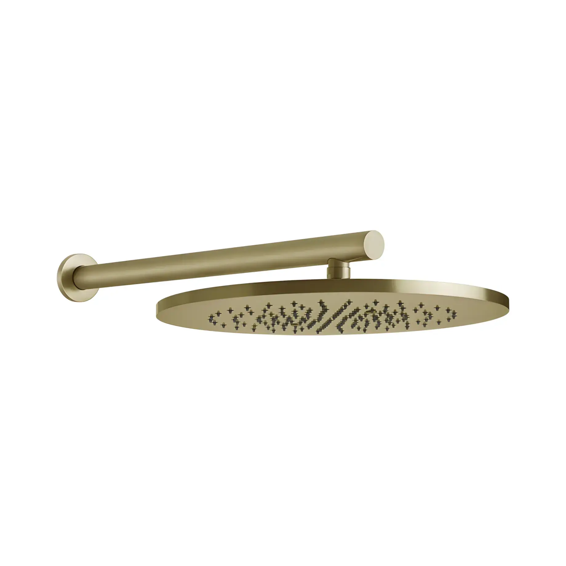 Верхній душ Gessi316 Виробник 54148-727 Brass Brushed PVD 35 х 35 см — вид спереду