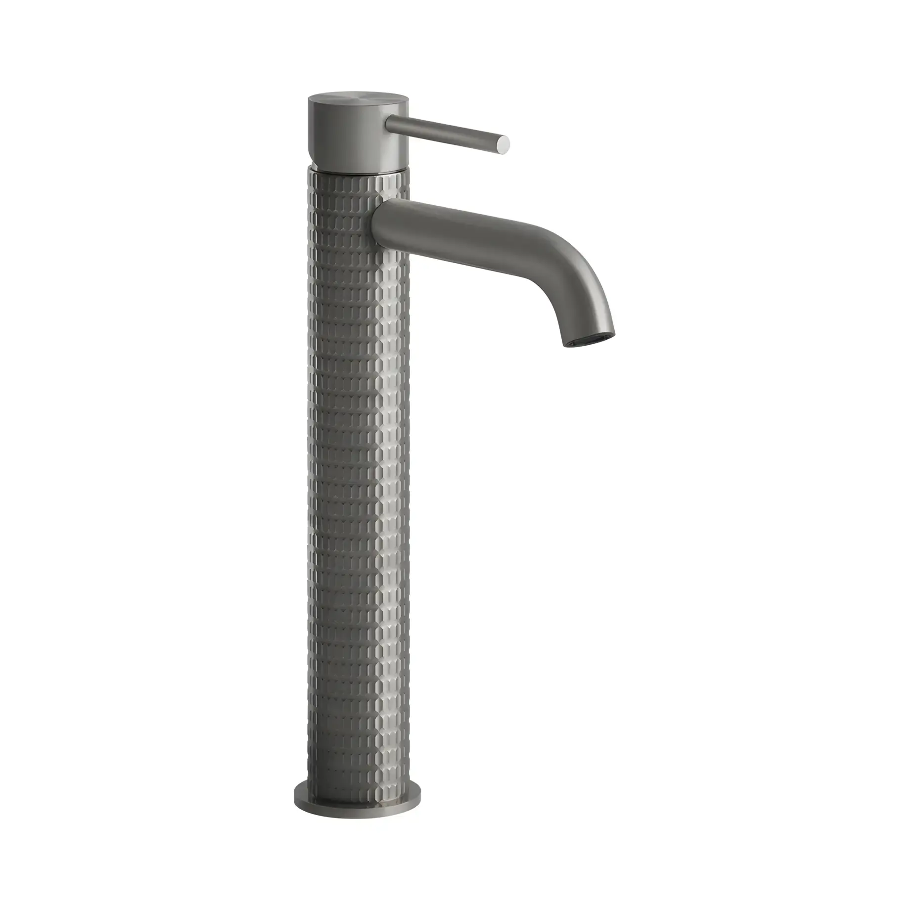 Змішувач для раковини Gessi316 Виробник 54209-239 Steel Brushed — вид спереду