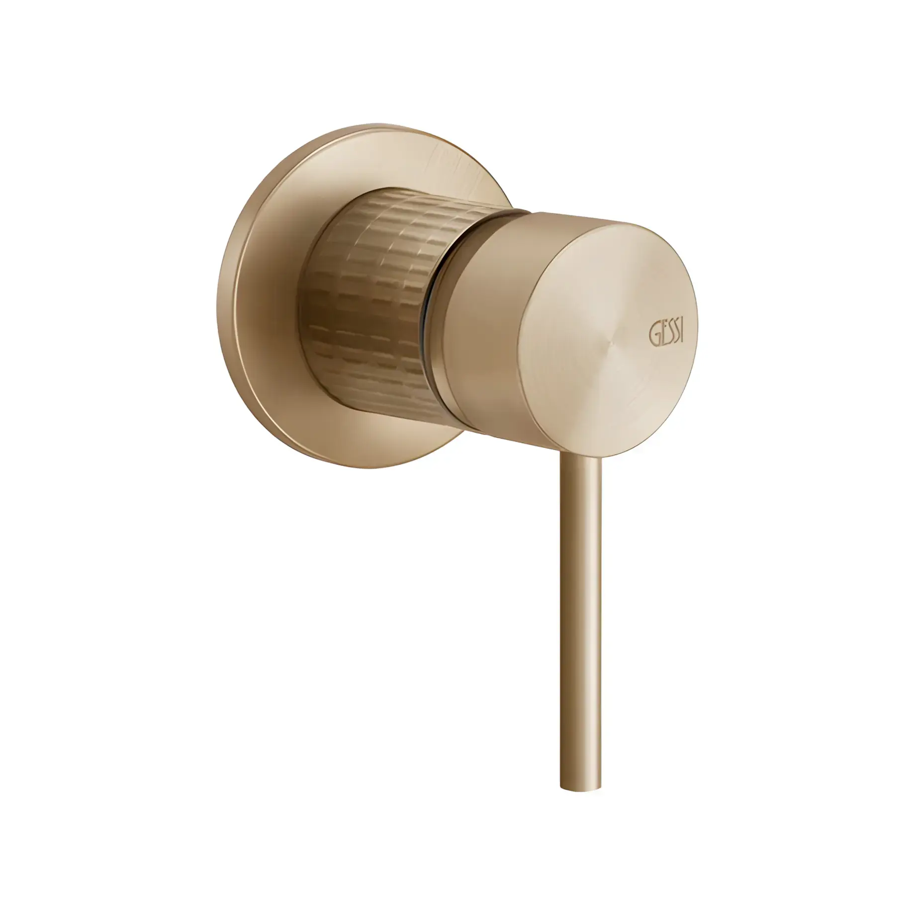 Змішувач прихованого монтажу Gessi316 Gessi 54219-726 Warm Bronze Br. PVD — вид спереду