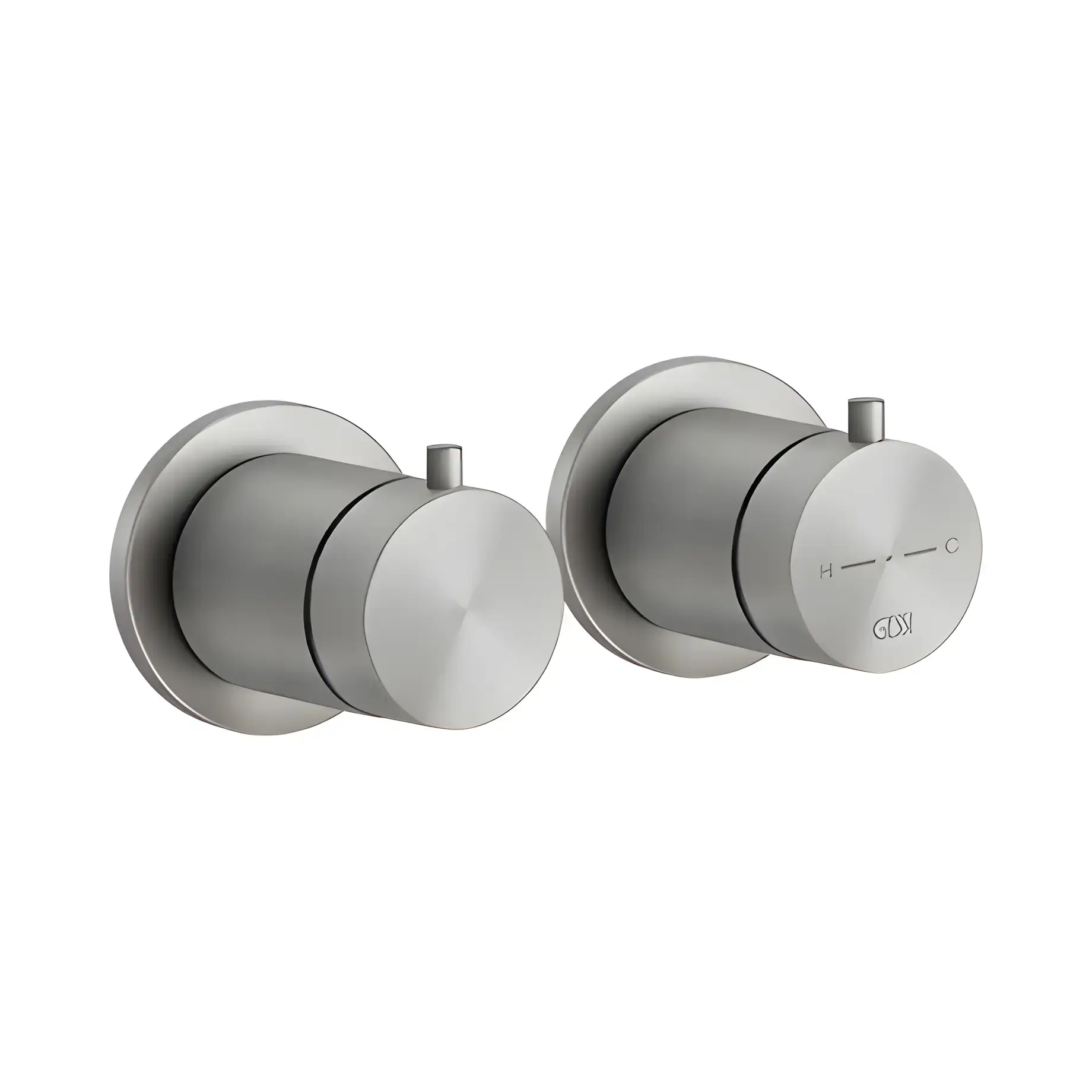 Змішувач для душу Gessi316 Виробник 54234-239 Steel Brushed — вид спереду