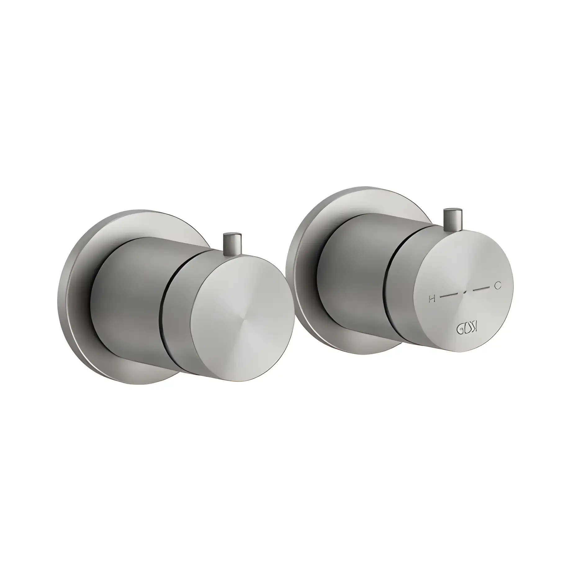 Змішувач для душу Gessi316 Виробник 54236-239 Steel Brushed — вид спереду