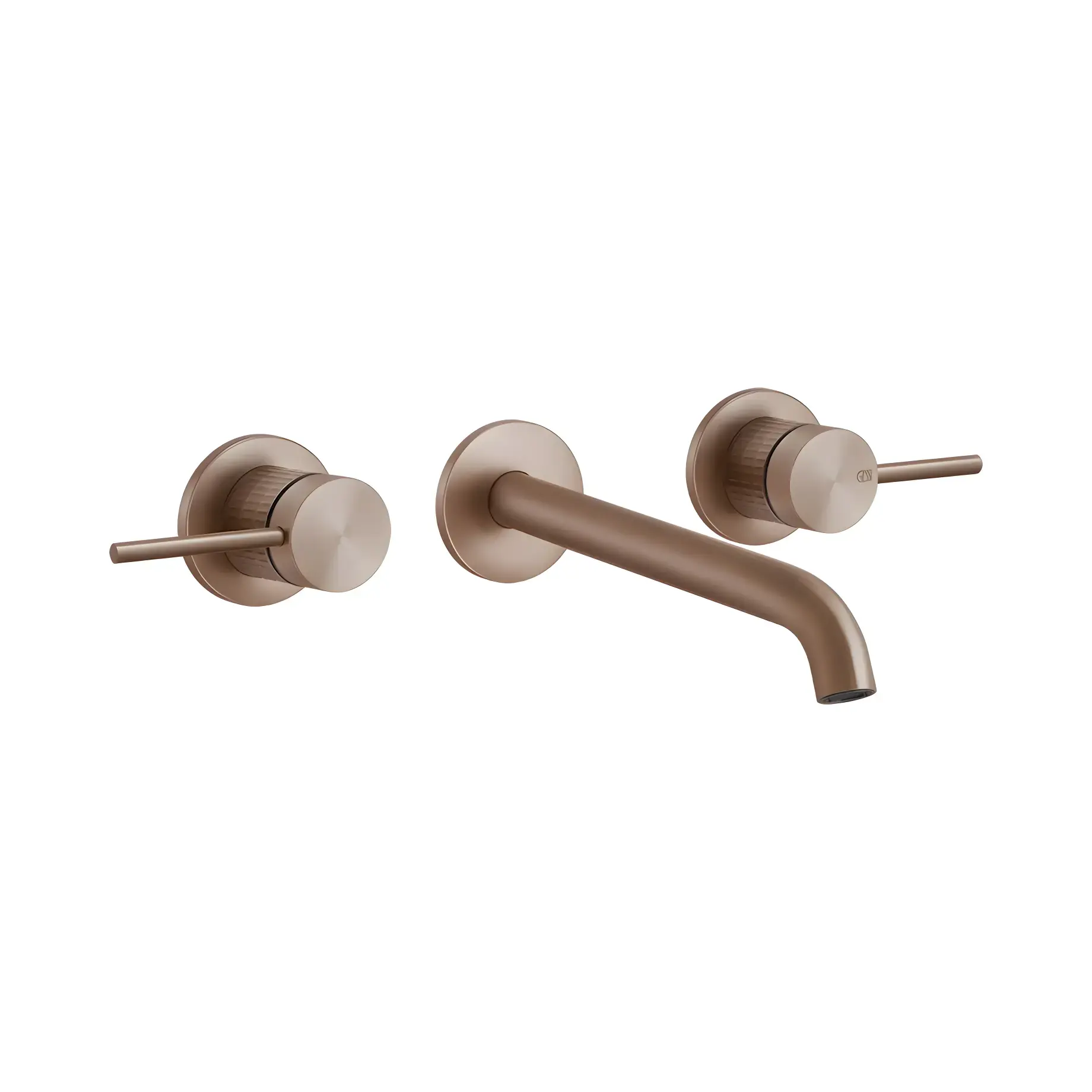 Змішувач для раковини Gessi316 Gessi 54294-708 Copper Brushed PVD — вид на білому тлі