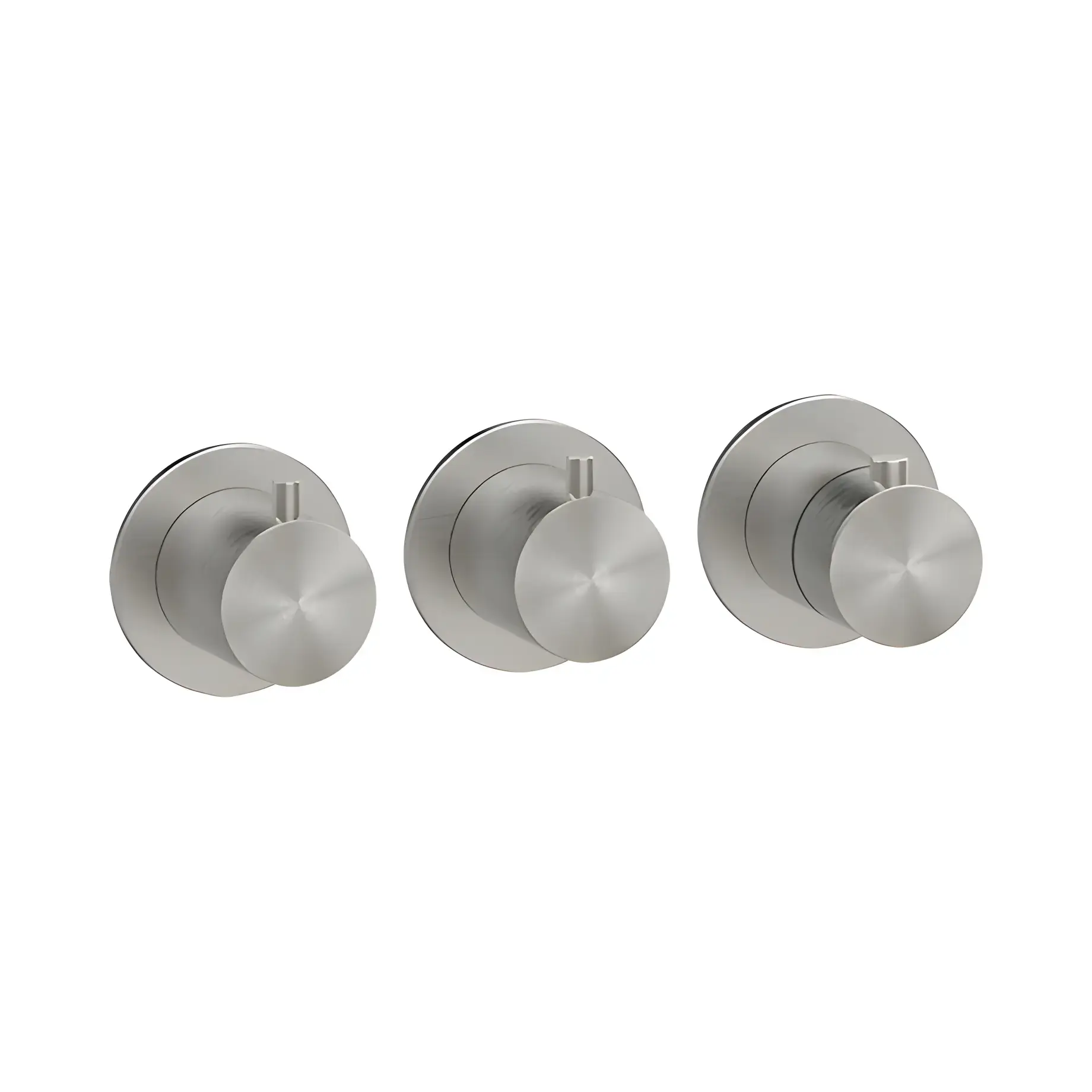 Змішувач для душу Gessi316 Виробник 54334-239 Steel Brushed — вид спереду