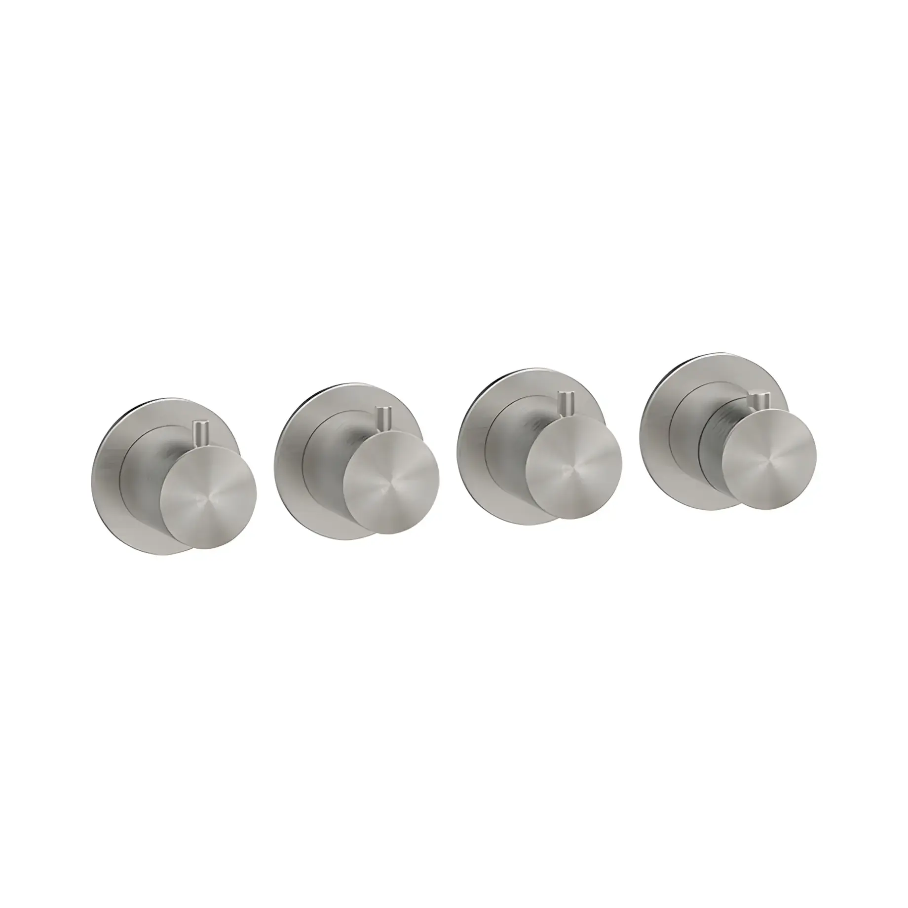 Змішувач для душу Gessi316 Виробник 54336-239 Steel Brushed — вид спереду